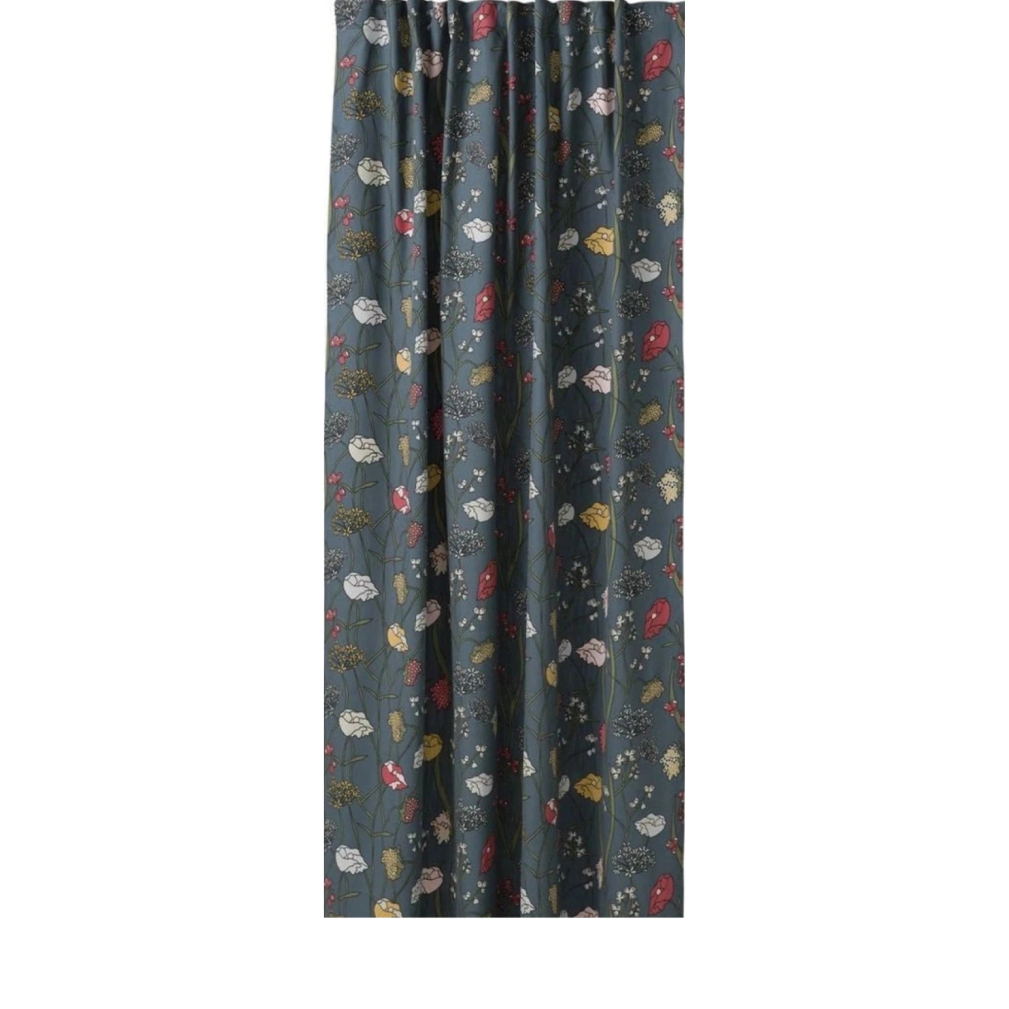 Spira äng Curtain With Multiband, Blue