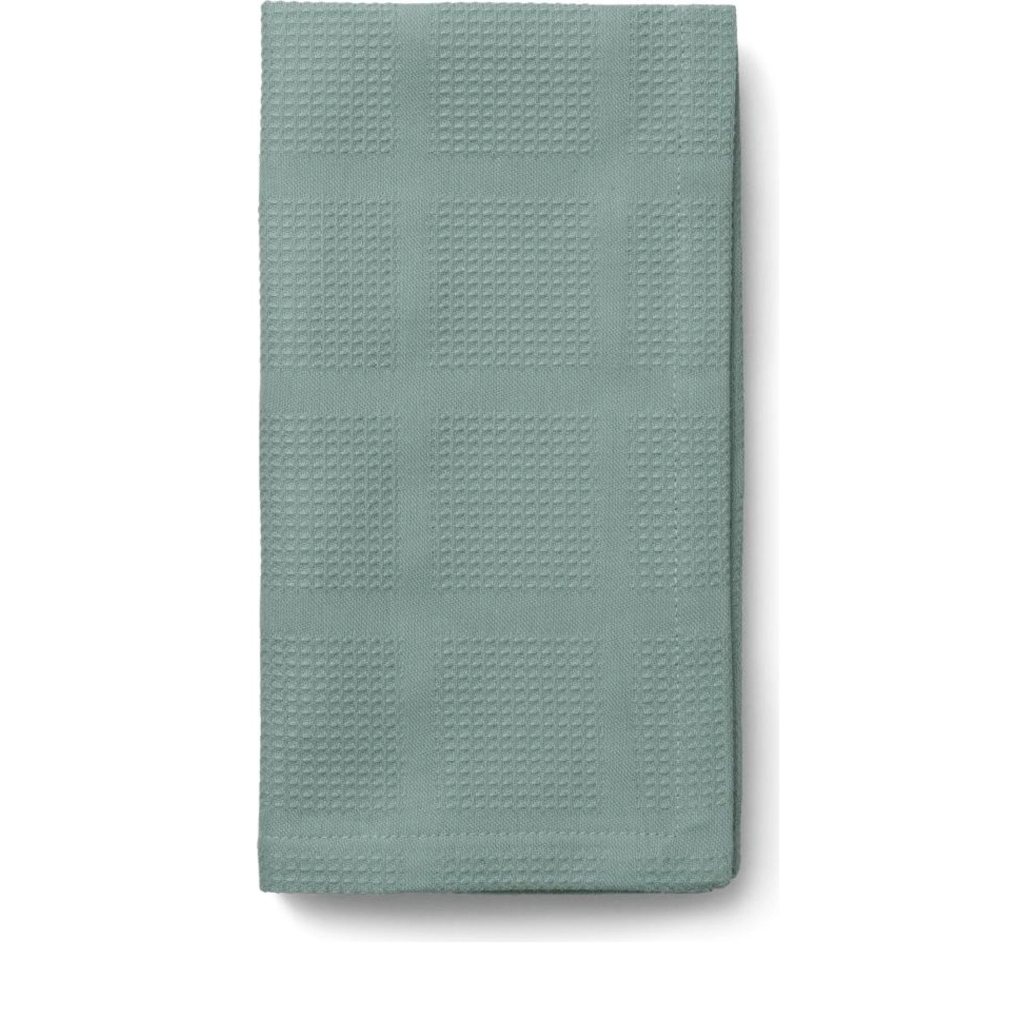 Juna Brick Cloth Napkin Turquoise, 45x45 Cm 4 Pcs.