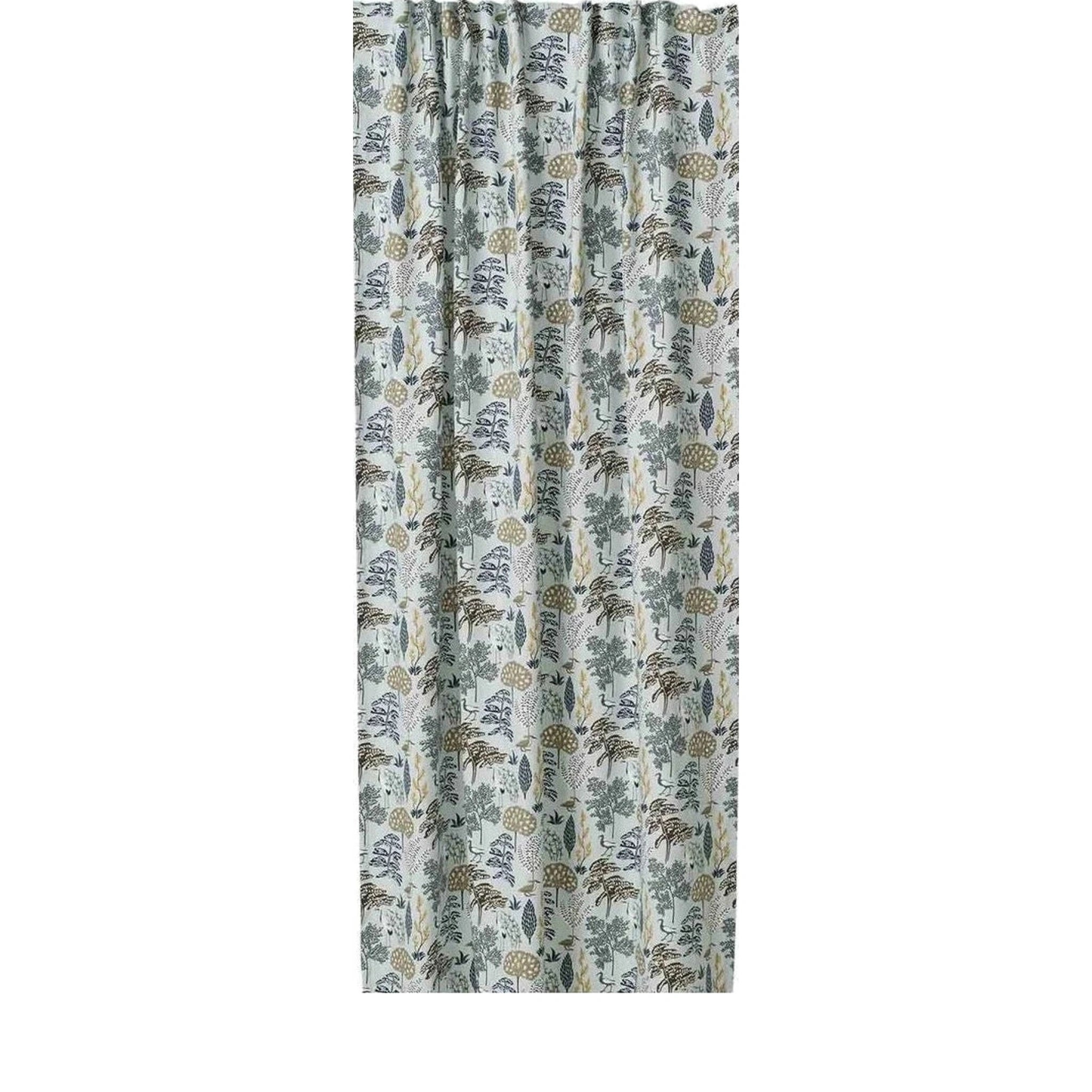 Spira Flora Curtain With Multiband, Blue