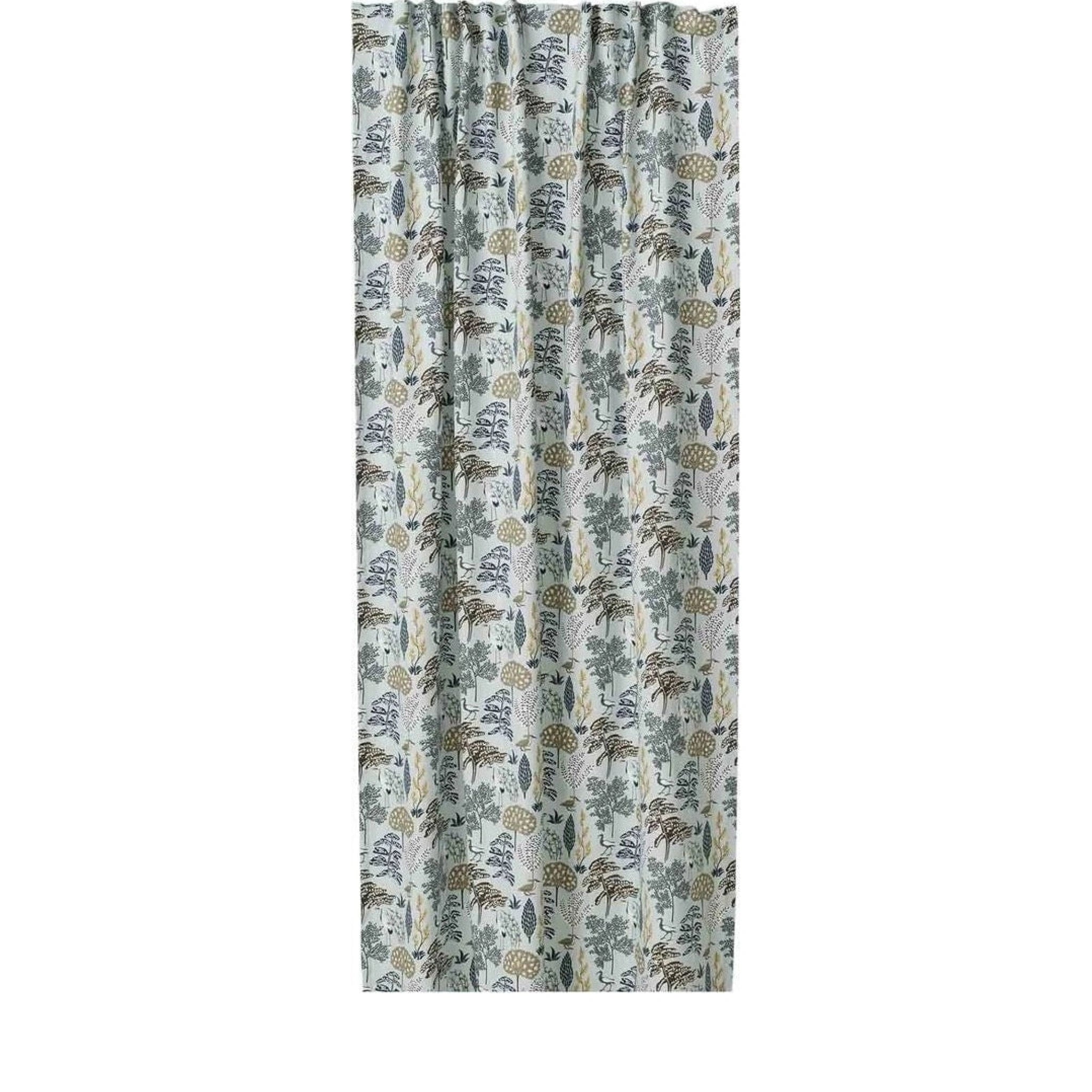 Spira Flora Curtain With Multiband, Blue