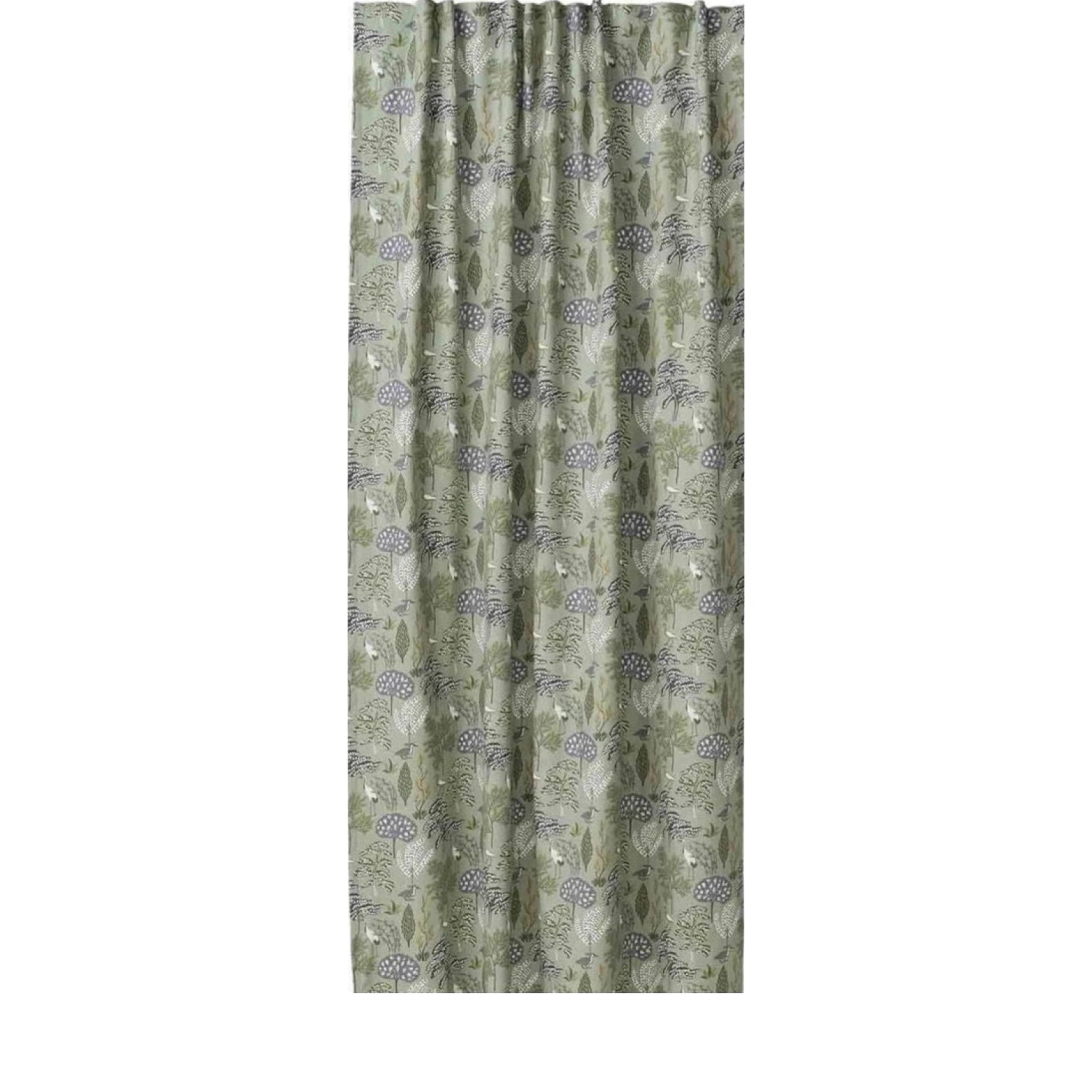 Spira Flora Curtain With Multiband, Green