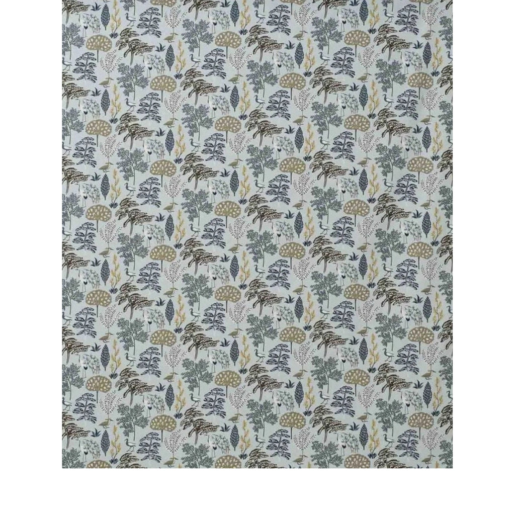 Spira Flora Fabric Width 150 Cm (Price Per Meter), Blue