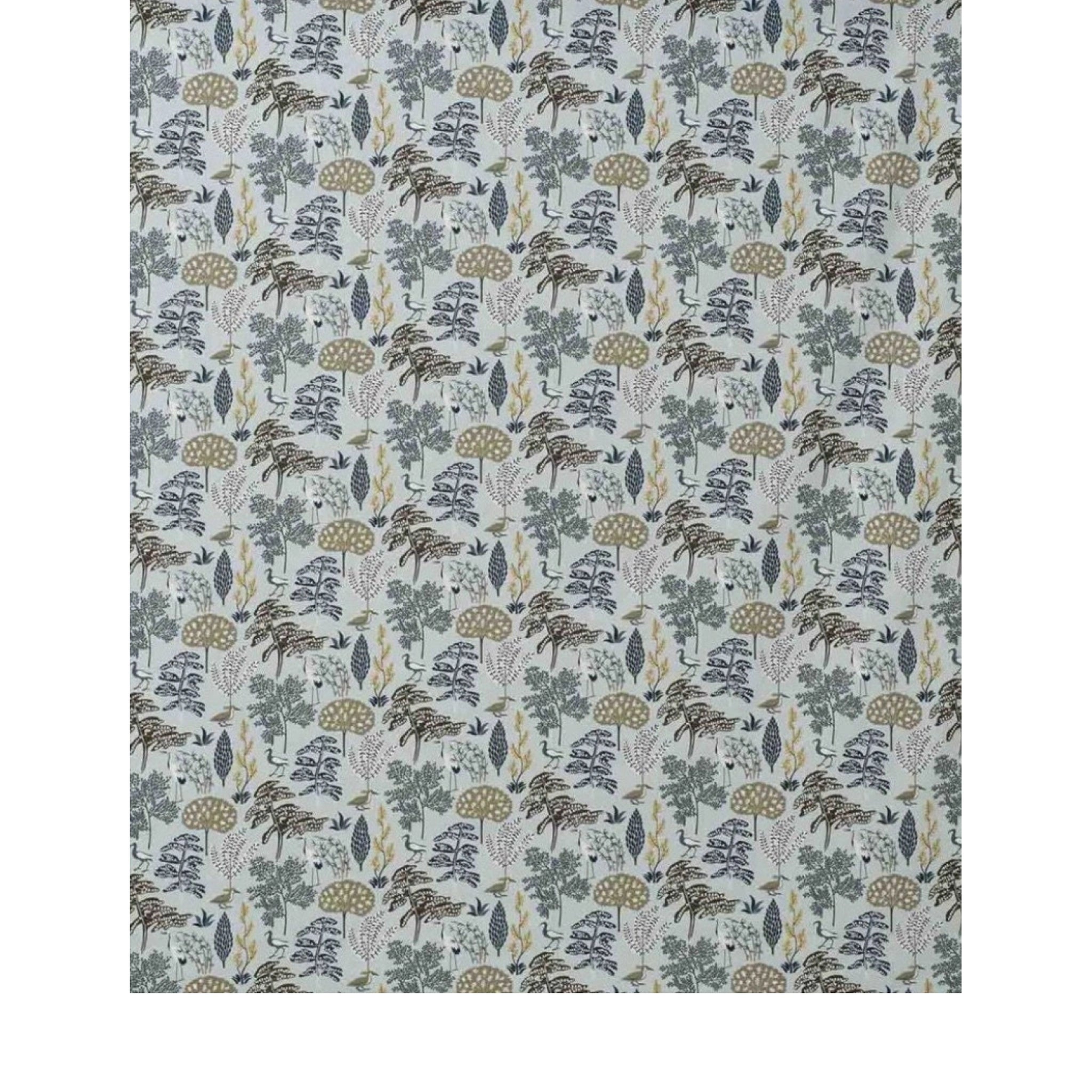 Spira Flora Fabric Width 150 Cm (Price Per Meter), Blue
