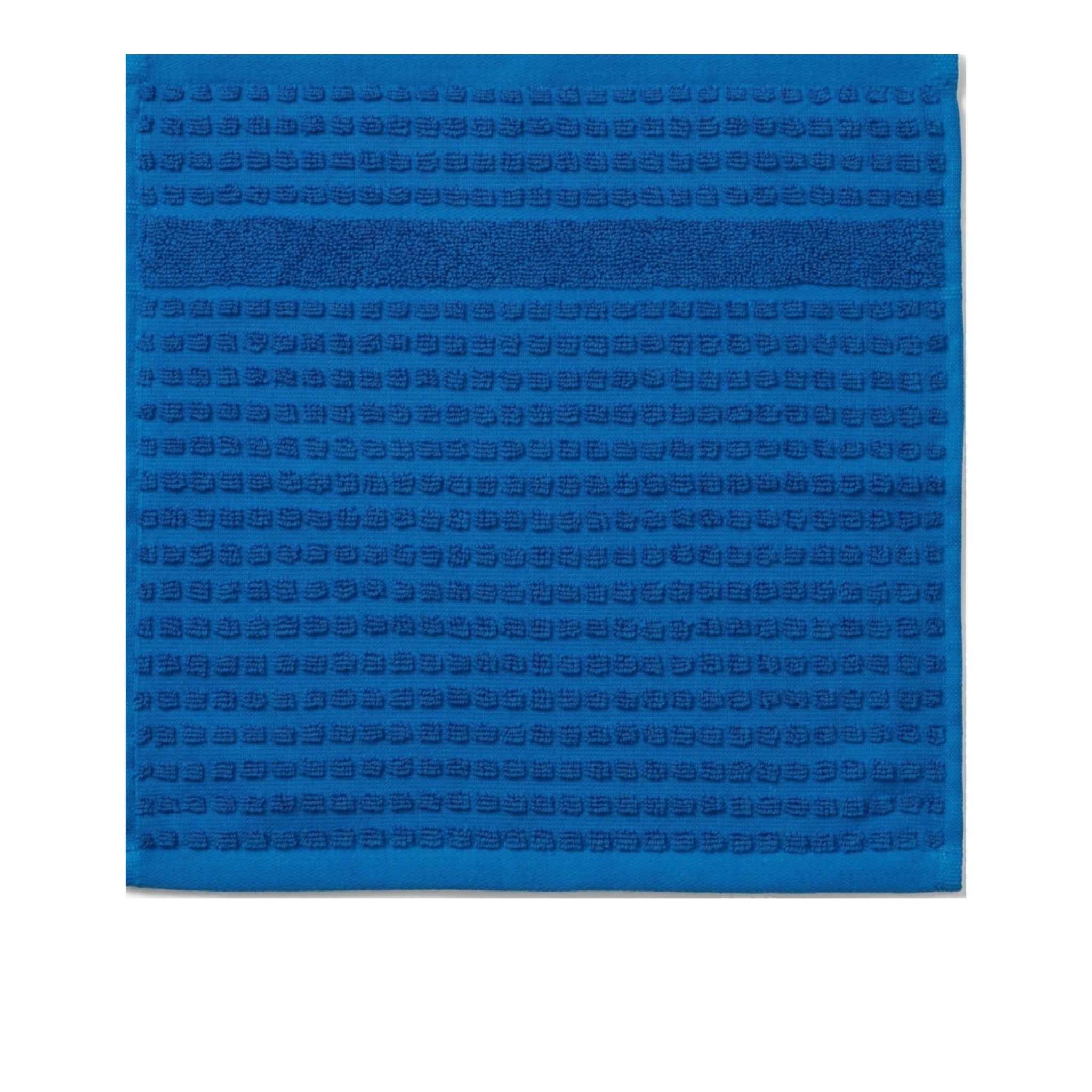 Juna Check washcloth 30x30 cm, blue