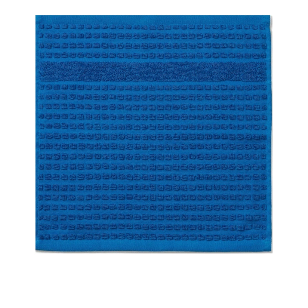Juna Check washcloth 30x30 cm, blue