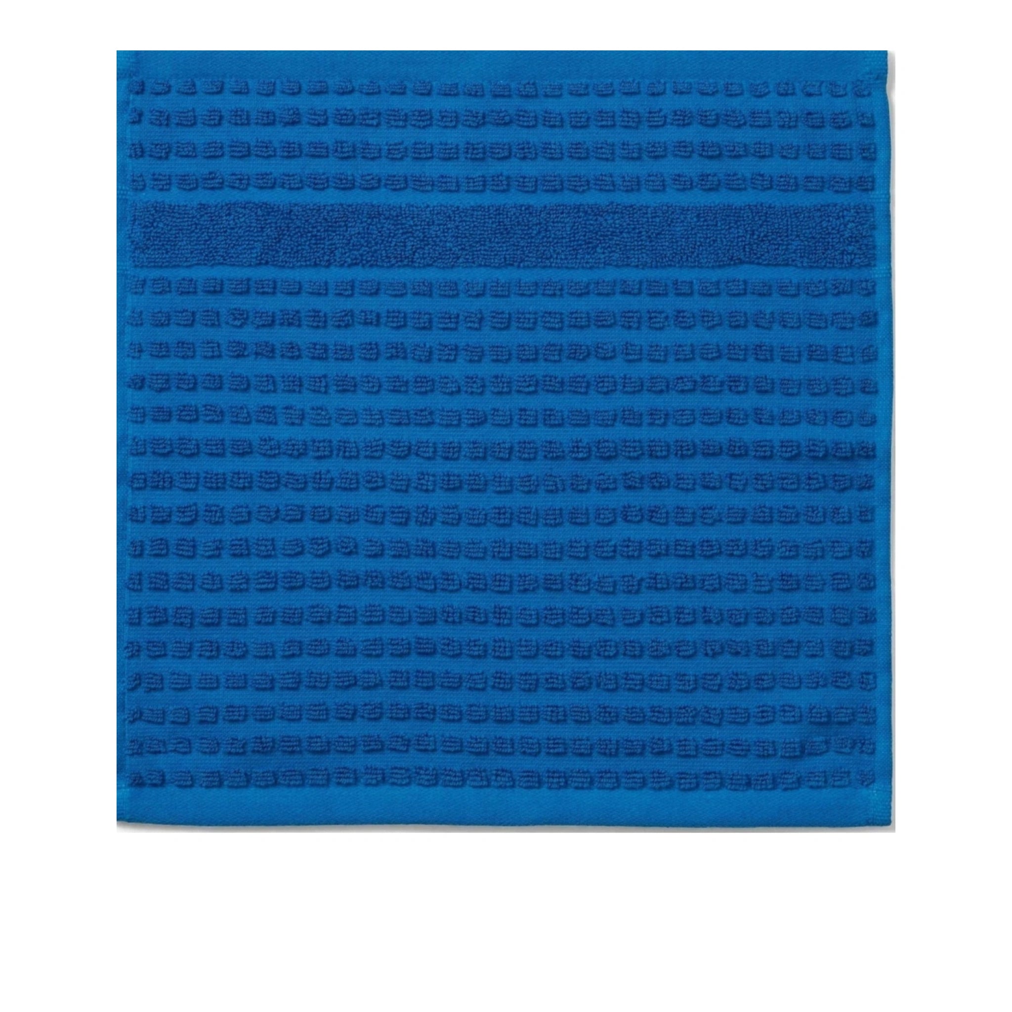 Juna Check washcloth 30x30 cm, blue