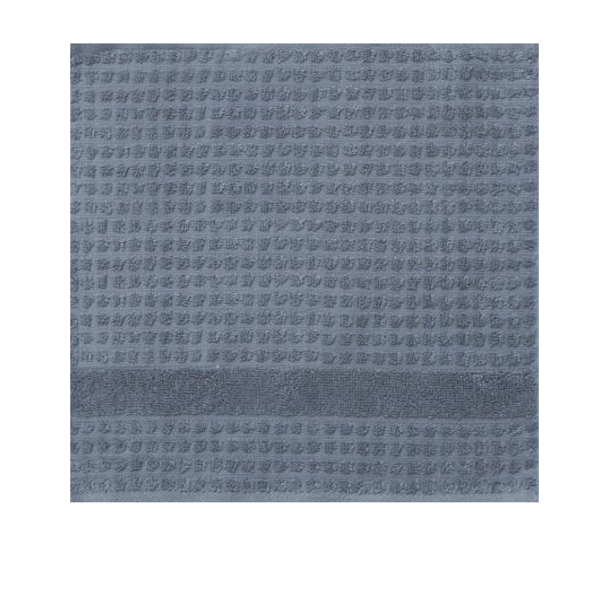 Juna Check Washcloth Dark Blue, 30x30 Cm