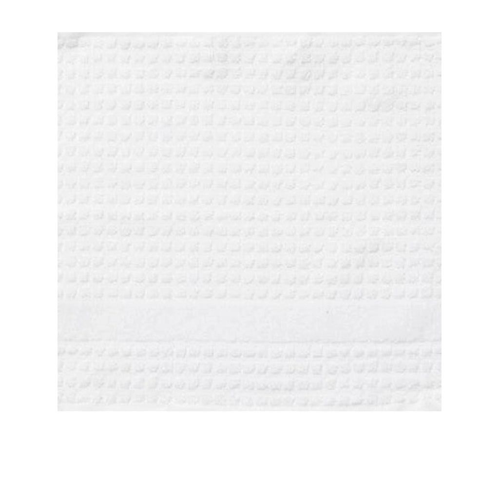 Juna Check washcloth white, 30x30 cm