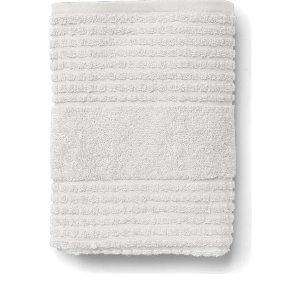 Juna Check Towel Light Grey, 50x100 Cm