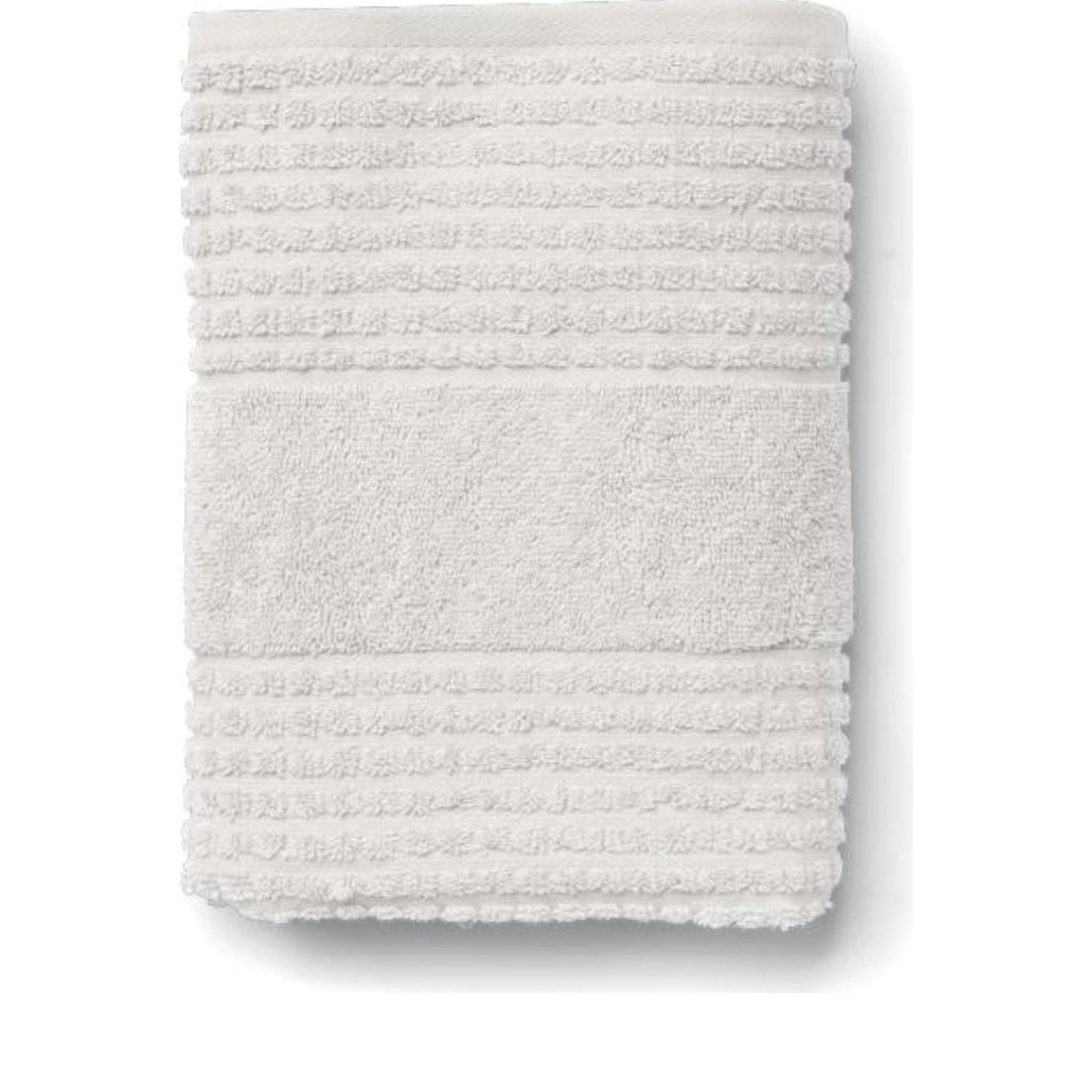 Juna Check Towel Light Grey, 50x100 Cm