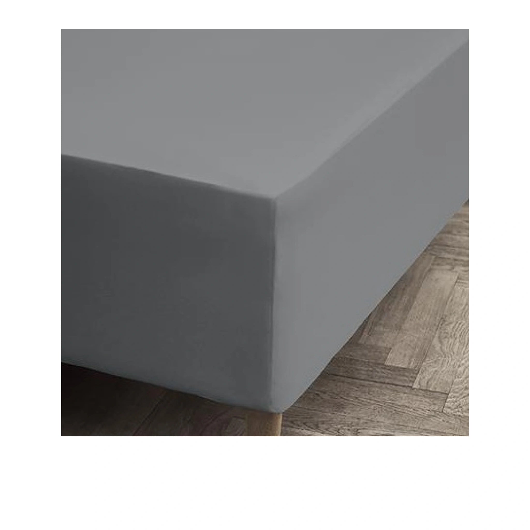 Juna Jersey Stretch Sheet Grey, 120x45x200 Cm