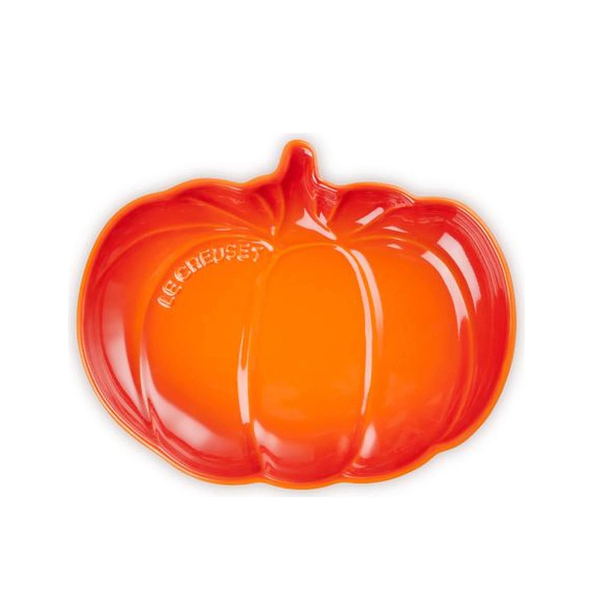 Le Creuset Pumpkin Plate Medium, Oven Red