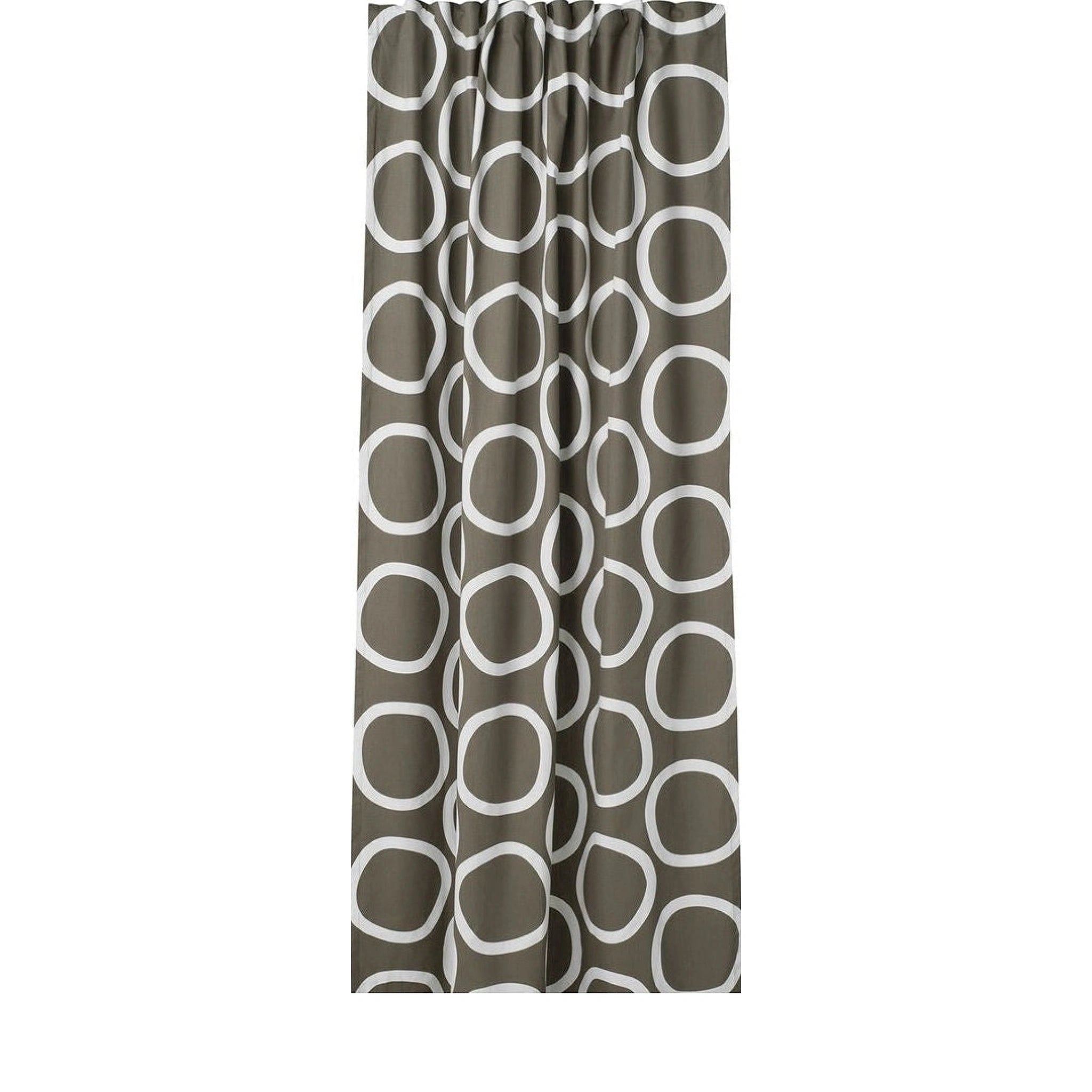 Spira Loop Curtain With Multiband, Brown