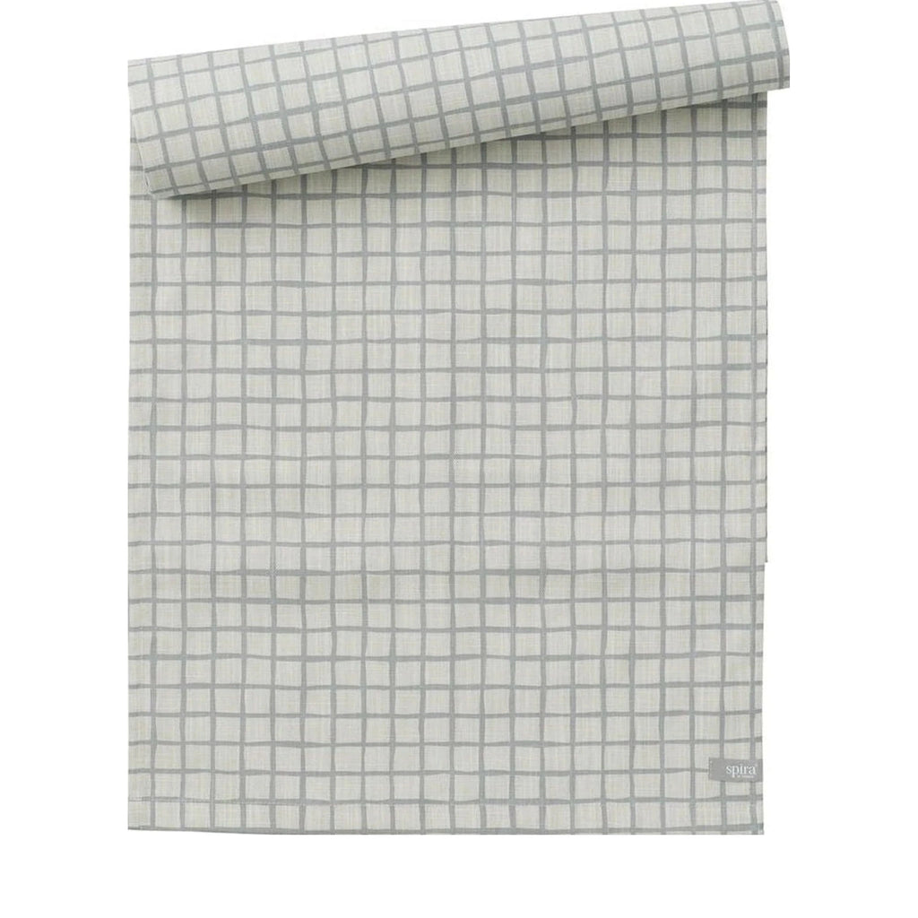 Spira Ruta Table Runner, Smoke Light Blue