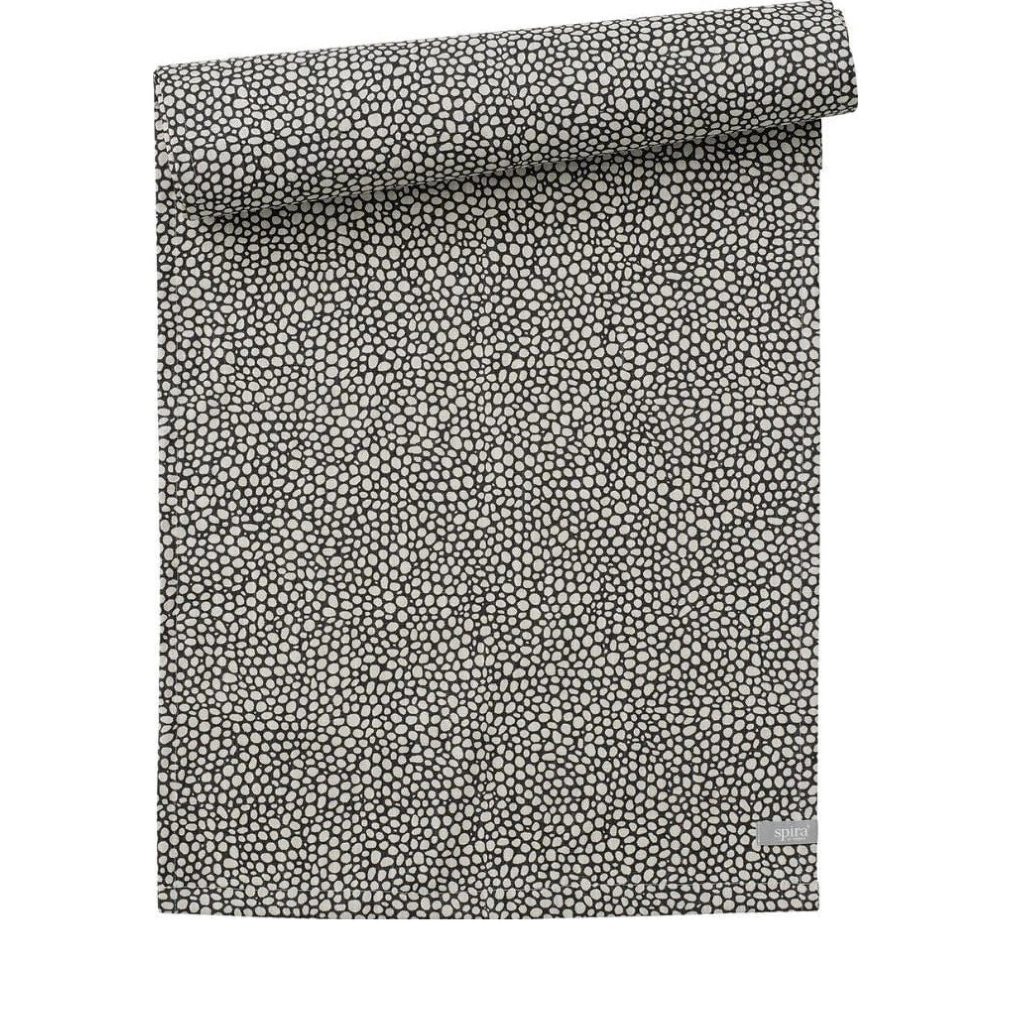 Spira Dotte Table Runner, Asphalt