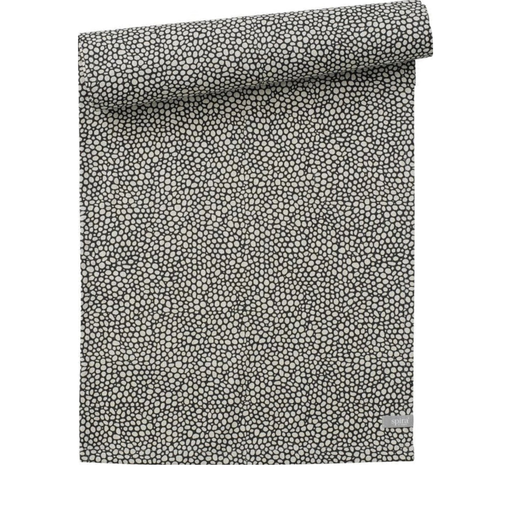 Spira Dotte Table Runner, Asphalt