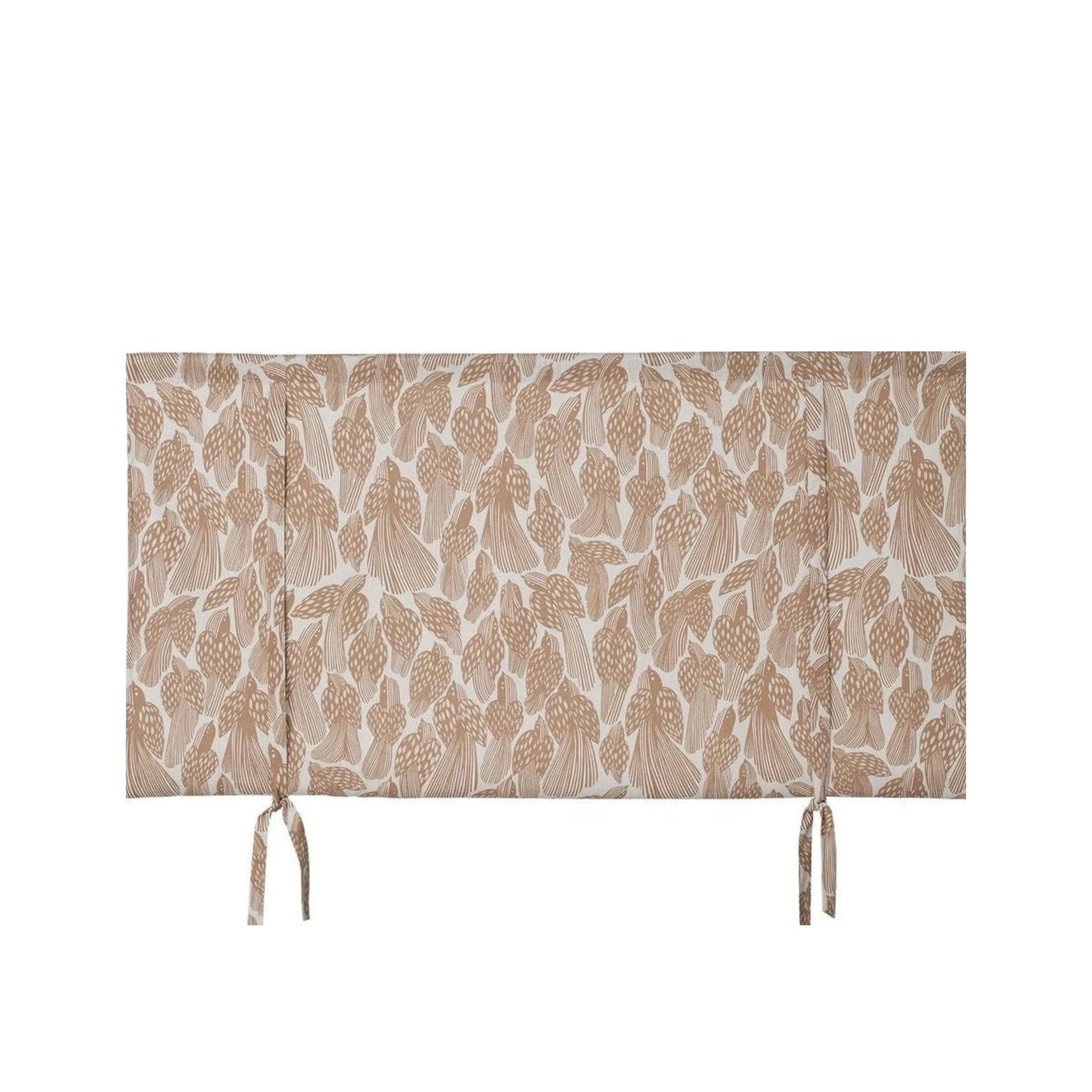 Spira Birds Roll Up Curtain 120x100 Cm, Rust