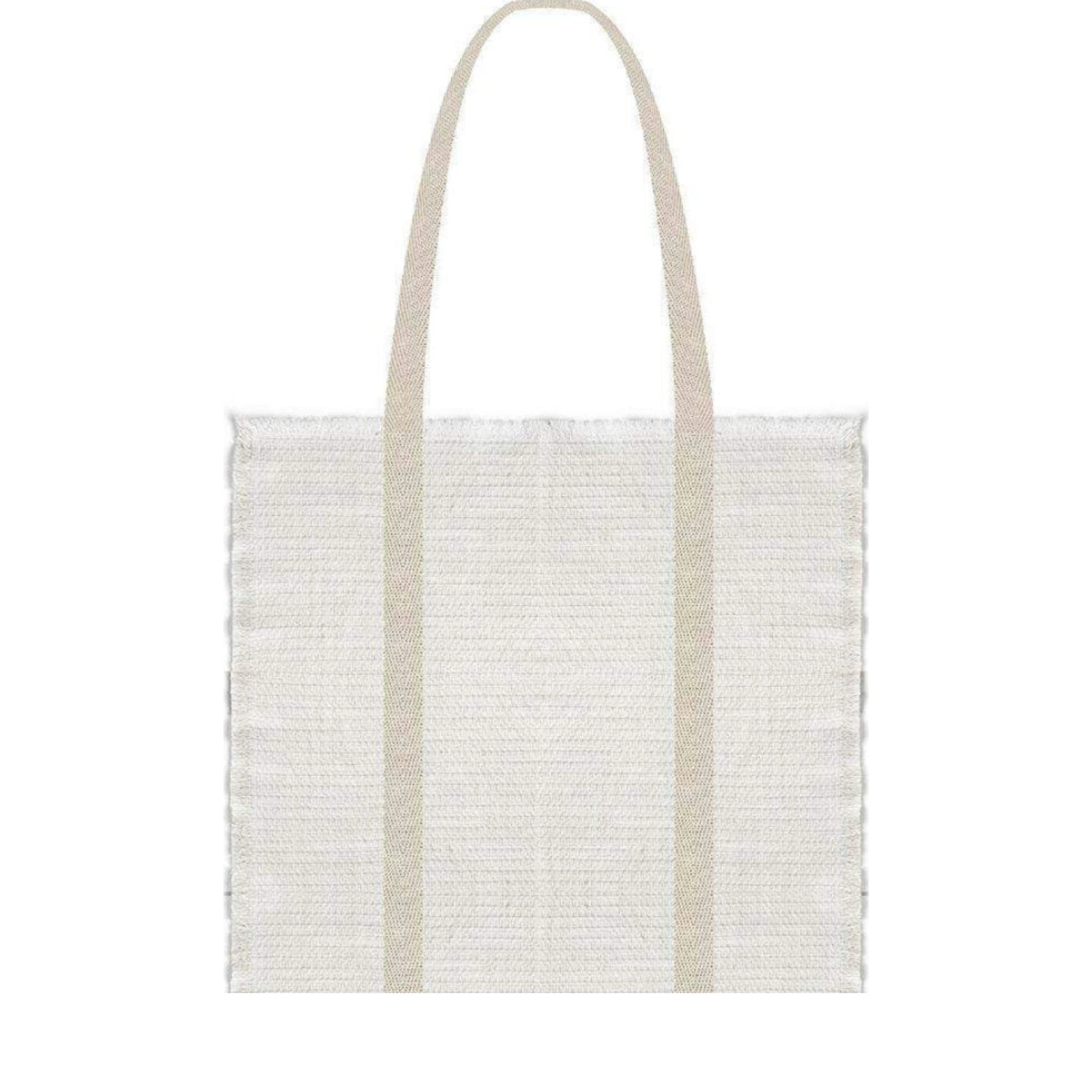 Juna Reflection Beach Bag, White