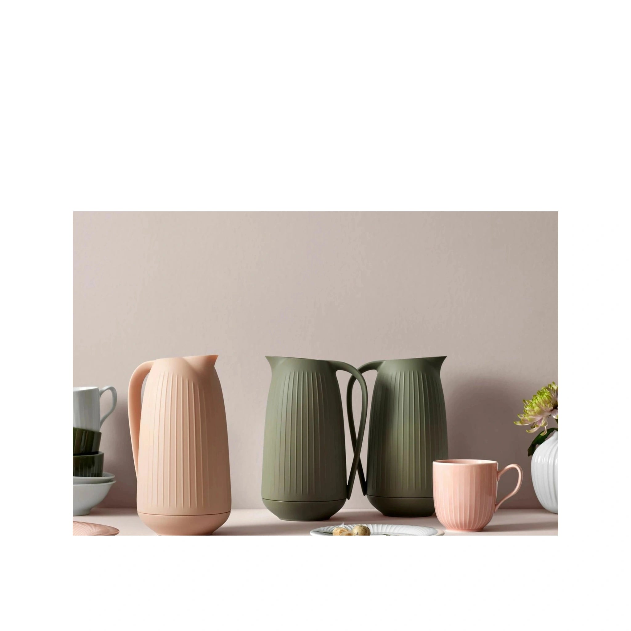 Kähler Hammershøi Oval Bowl, Nude