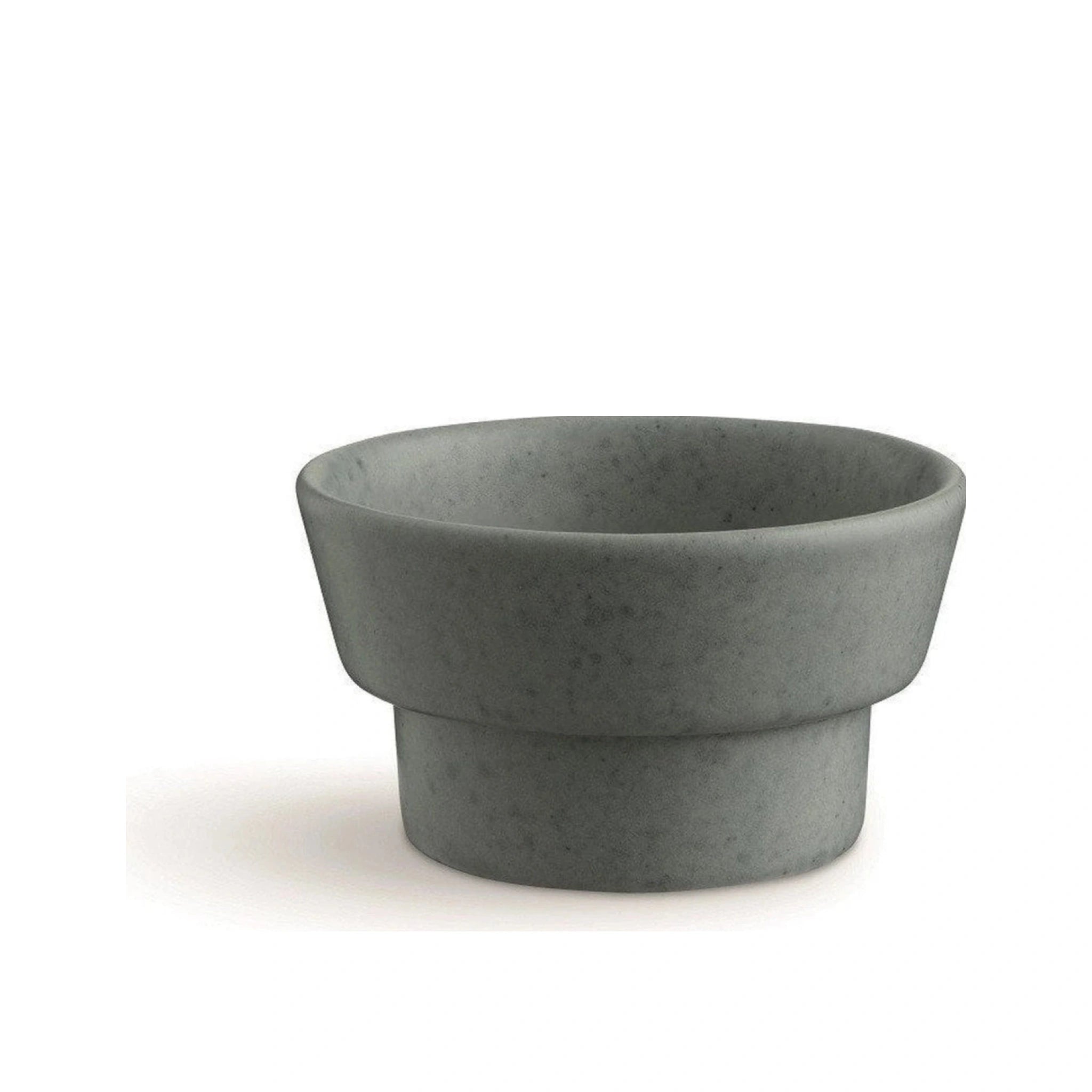 Kähler Ombria Block Candle Holder, Granite Green