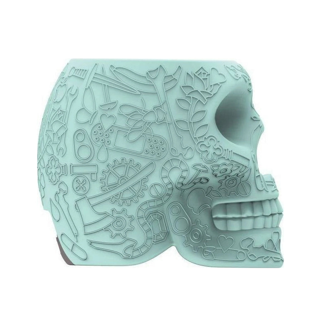 Qeeboo Mini Mexico Portable Charger, Blue