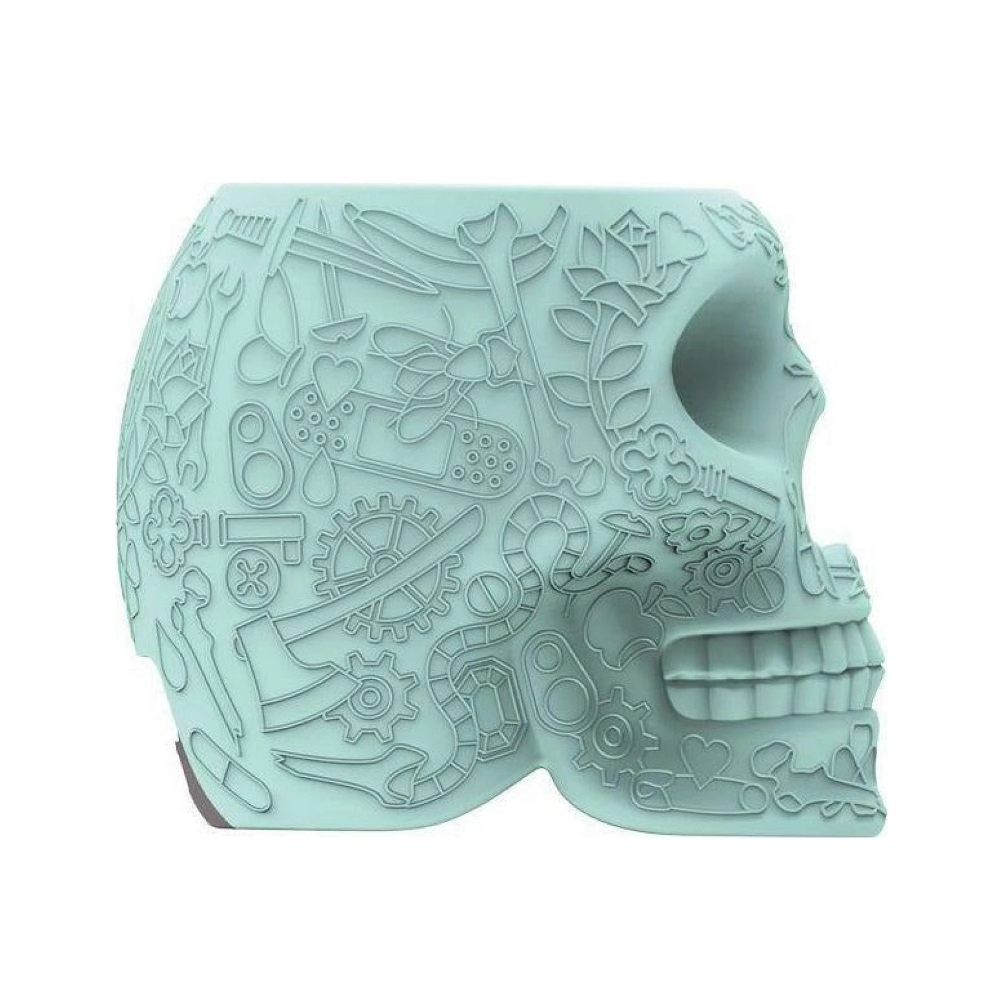 Qeeboo Mini Mexico Portable Charger, Blue