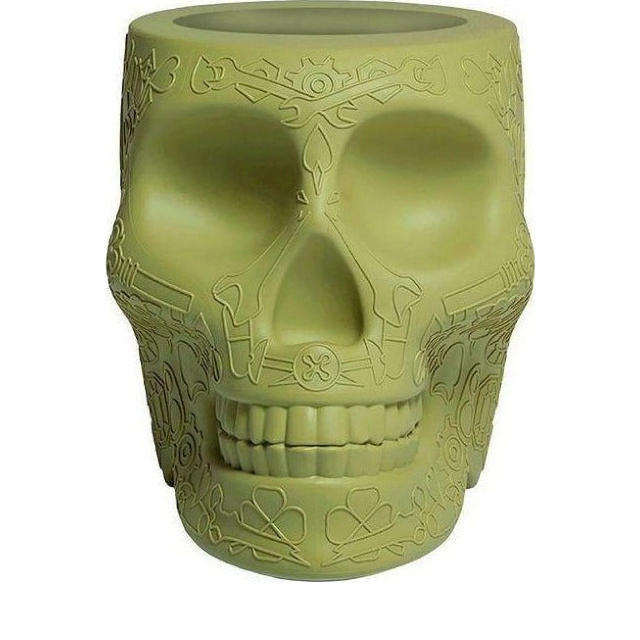 Qeeboo Mexico Planter And Pen Holder Xs, Lime