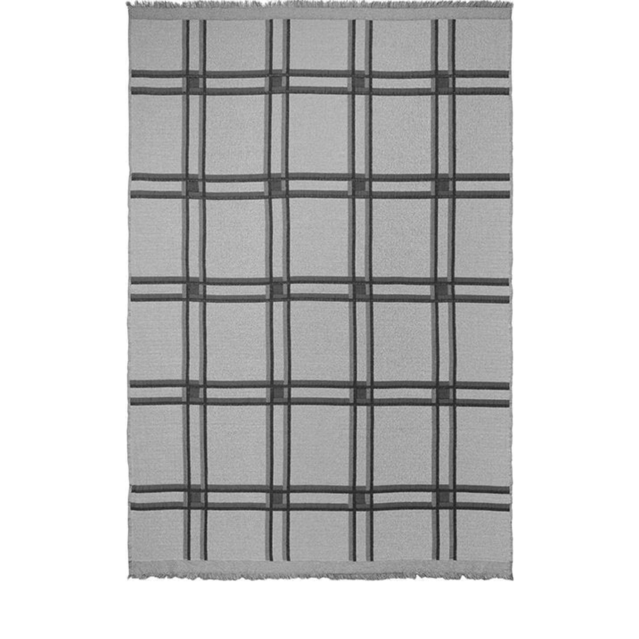 Ferm Living Checked Carpet, Grey