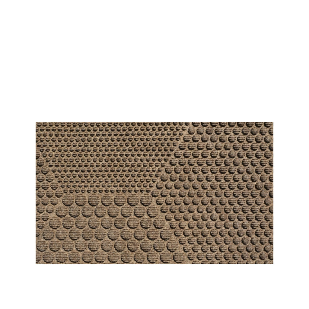 Heymat Hex Desert Doormat Light Brown 85x130 cm | PET, SBR & Nitrile
