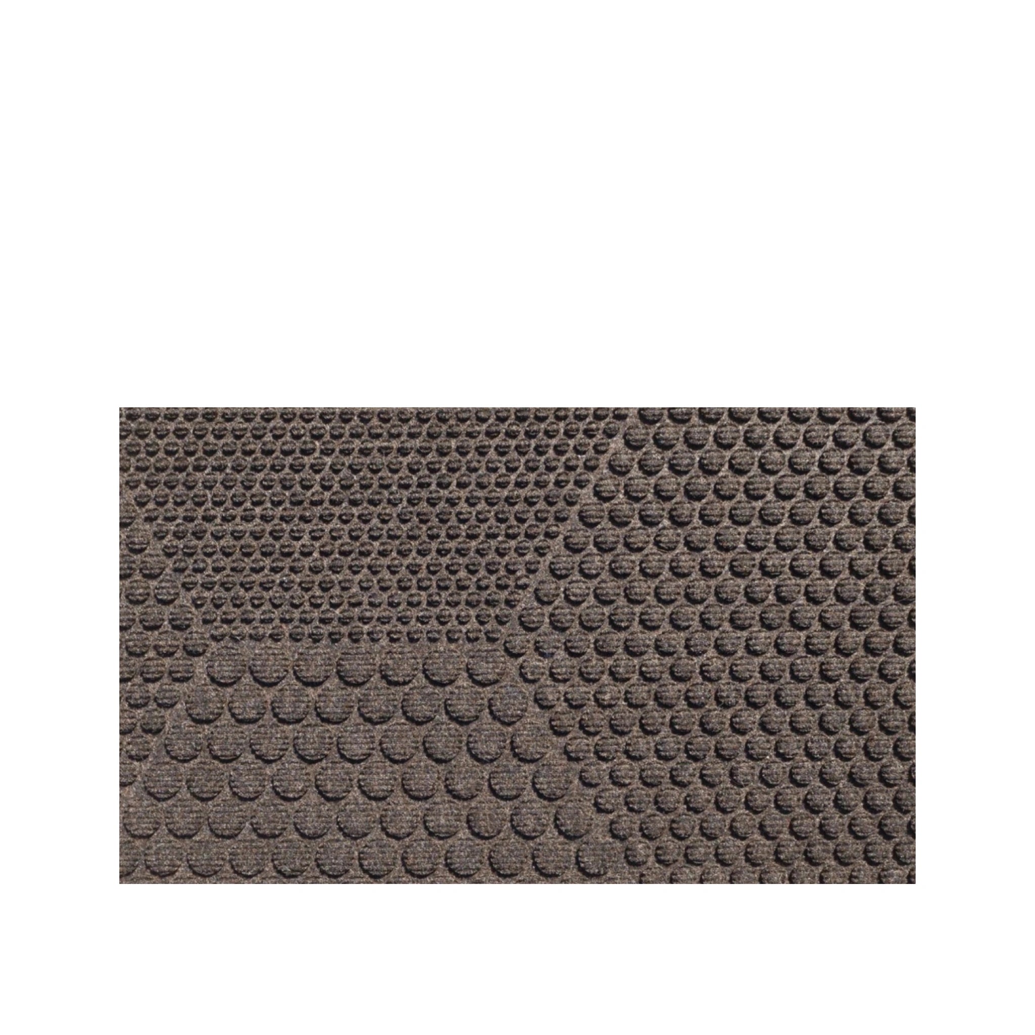Heymat Hex Soil Doormat 45x75 cm Dark Brown PET/PP Nitrile Rubber