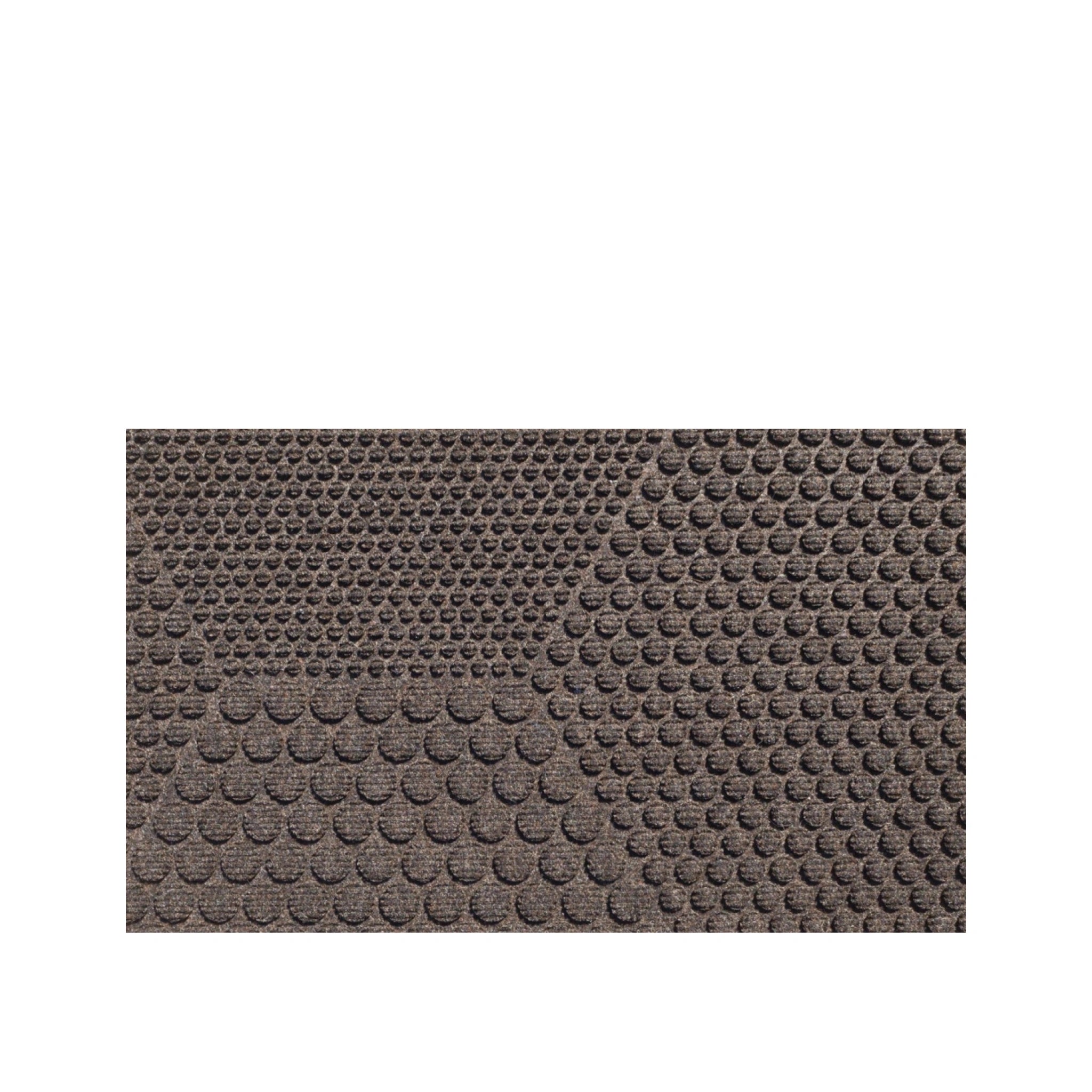 Heymat Hex Soil Doormat 45x75 cm Dark Brown PET/PP Nitrile Rubber