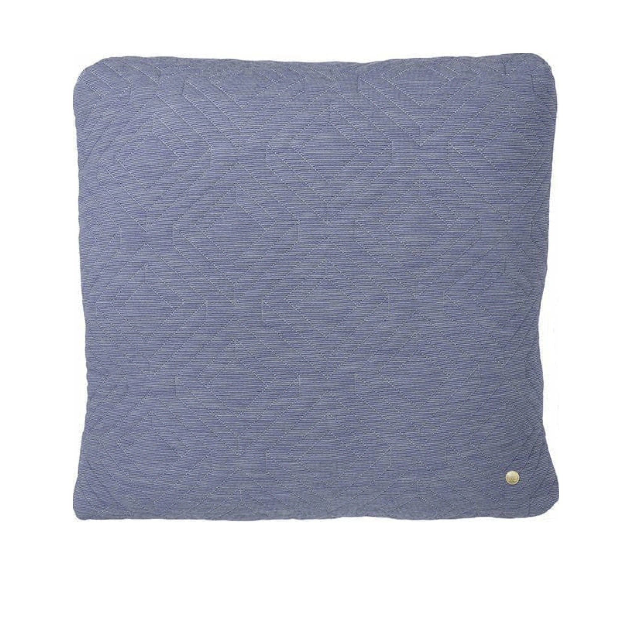 Ferm Living Quilt Cushion Light Blue, 45x45cm