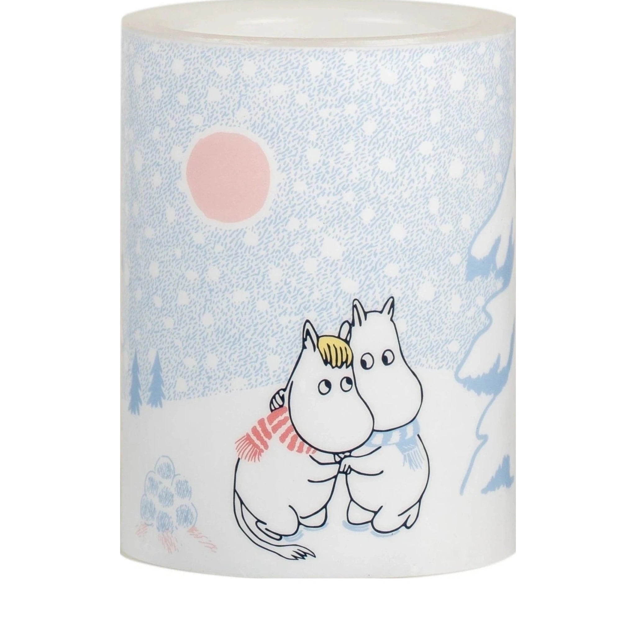 Muurla Moomin Led Candle Let It Snow