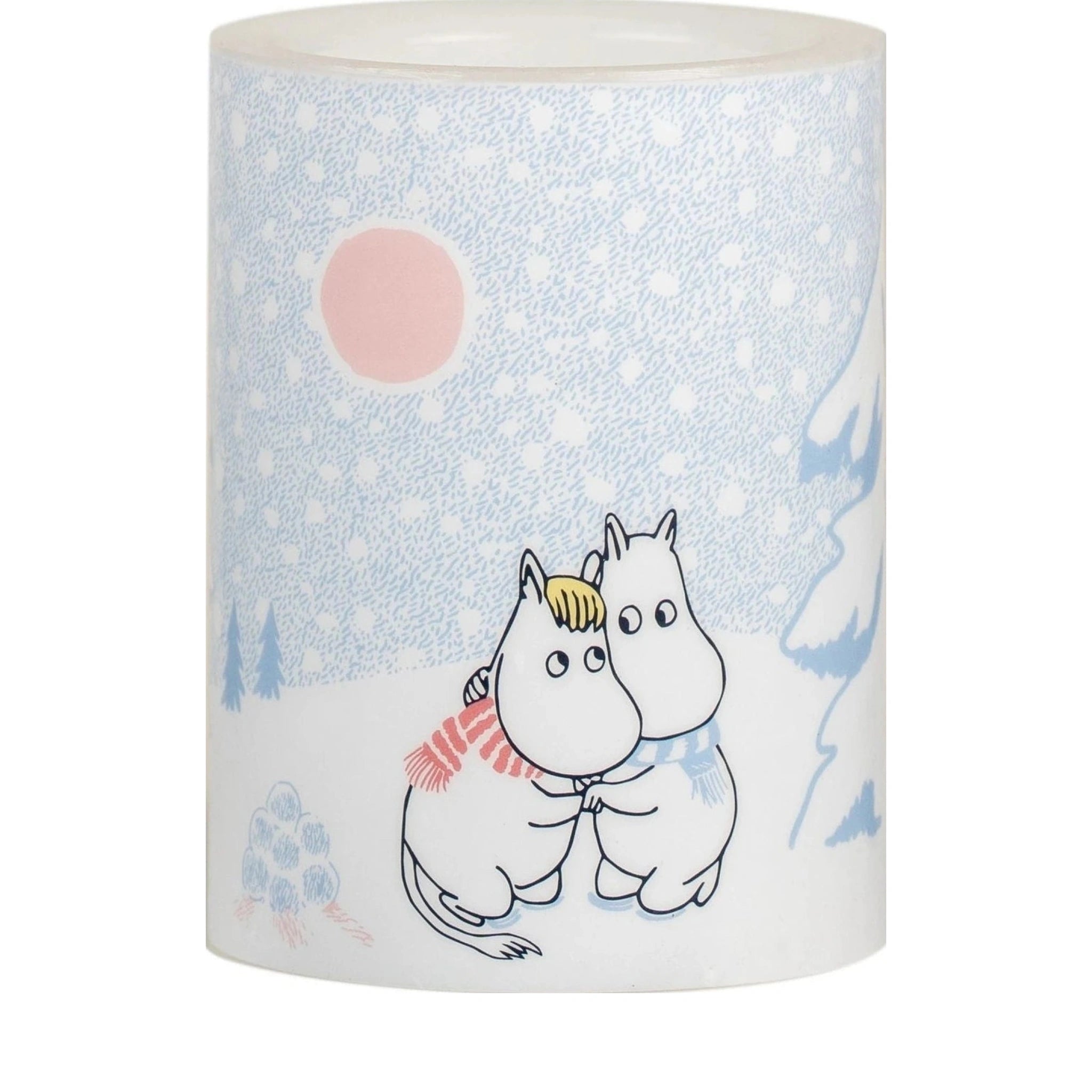 Muurla Moomin Led Candle Let It Snow