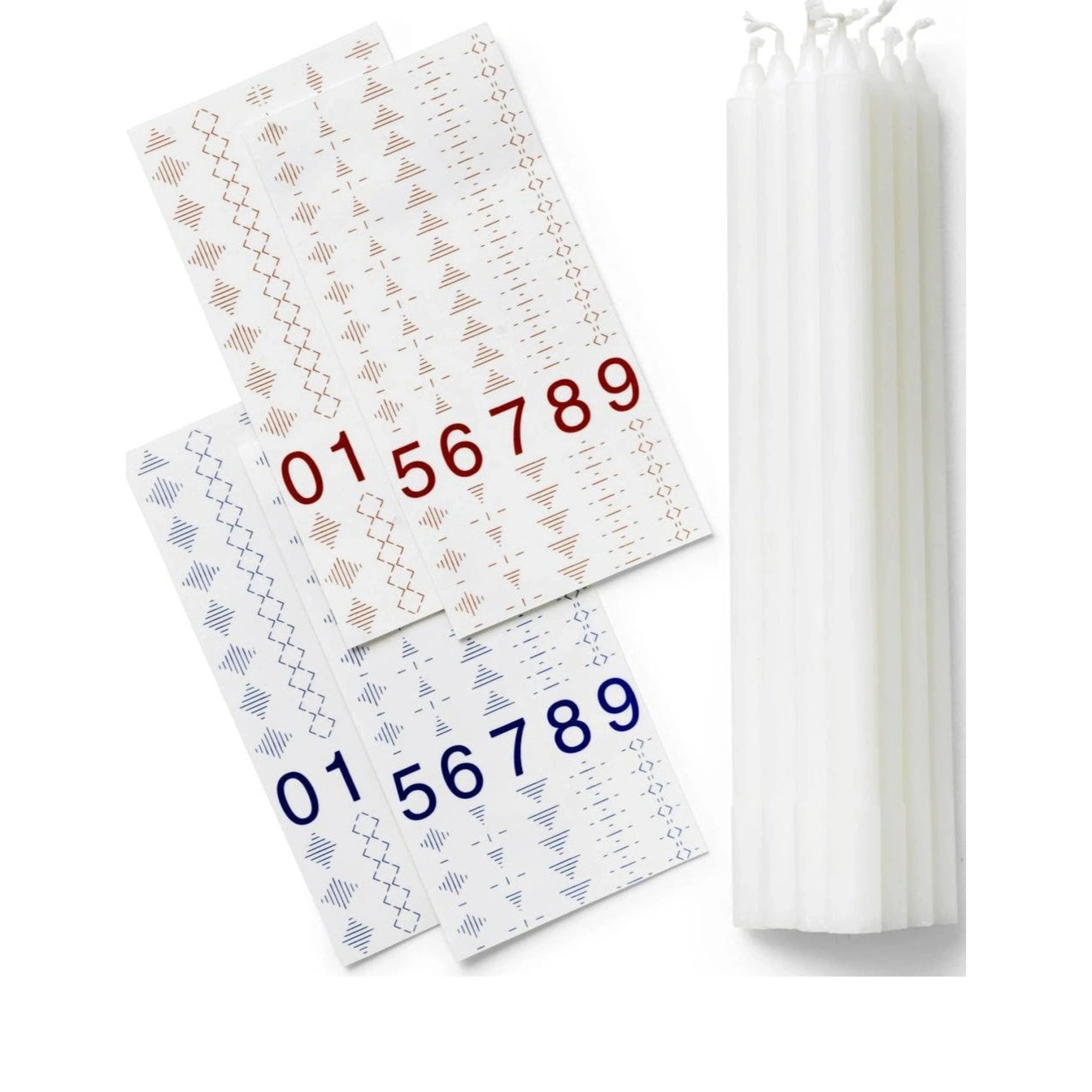 Dottir Birthday Stories Candles, 10pcs