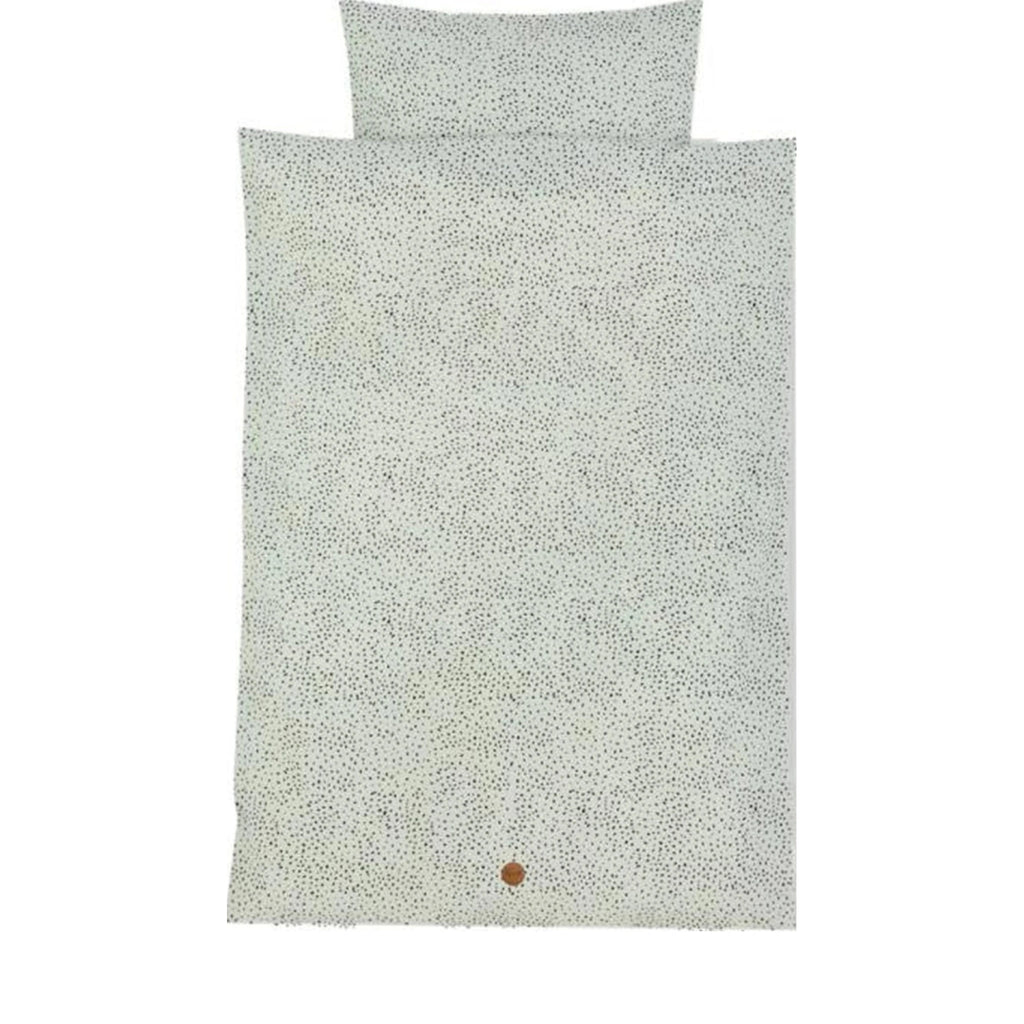 Ferm Living Mint Dot Bed Linen, Junior