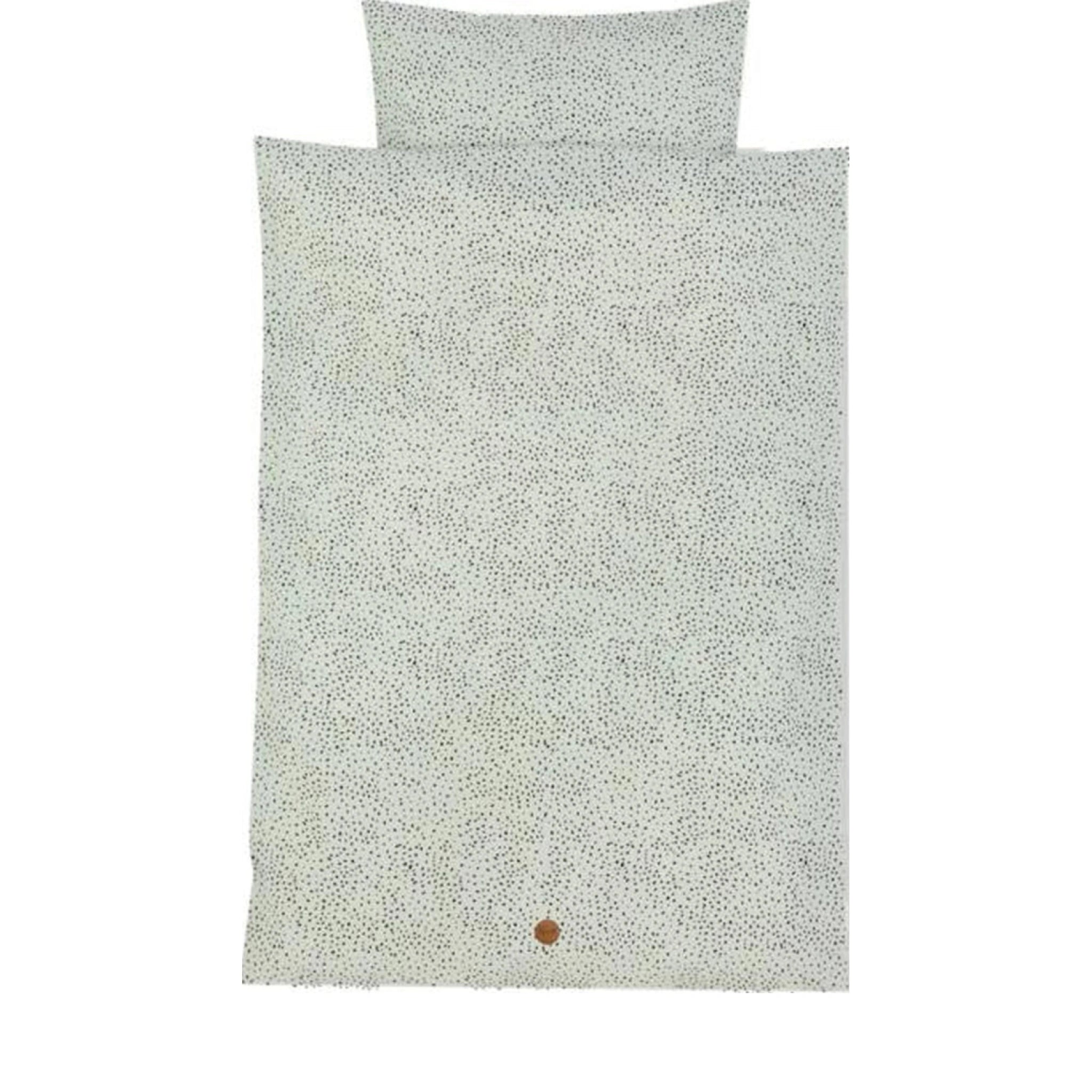 Ferm Living Mint Dot Bed Linen, Junior