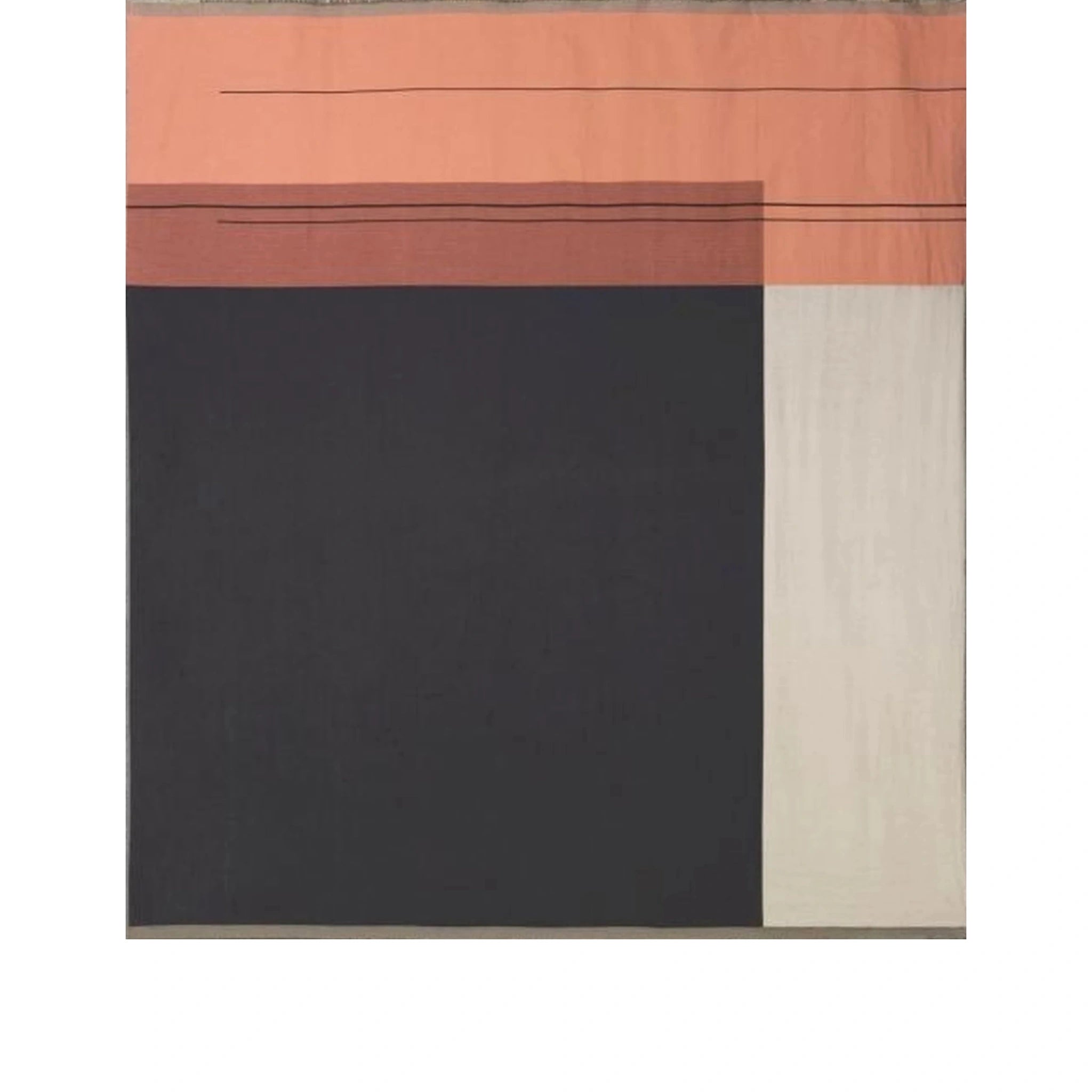 Ferm Living Colour Block Bed Cover, Rose