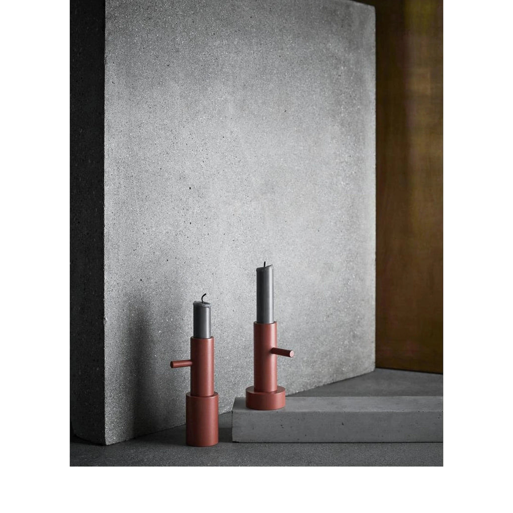 Fritz Hansen Objects Candle Holder Terracotta, ø4 Cm