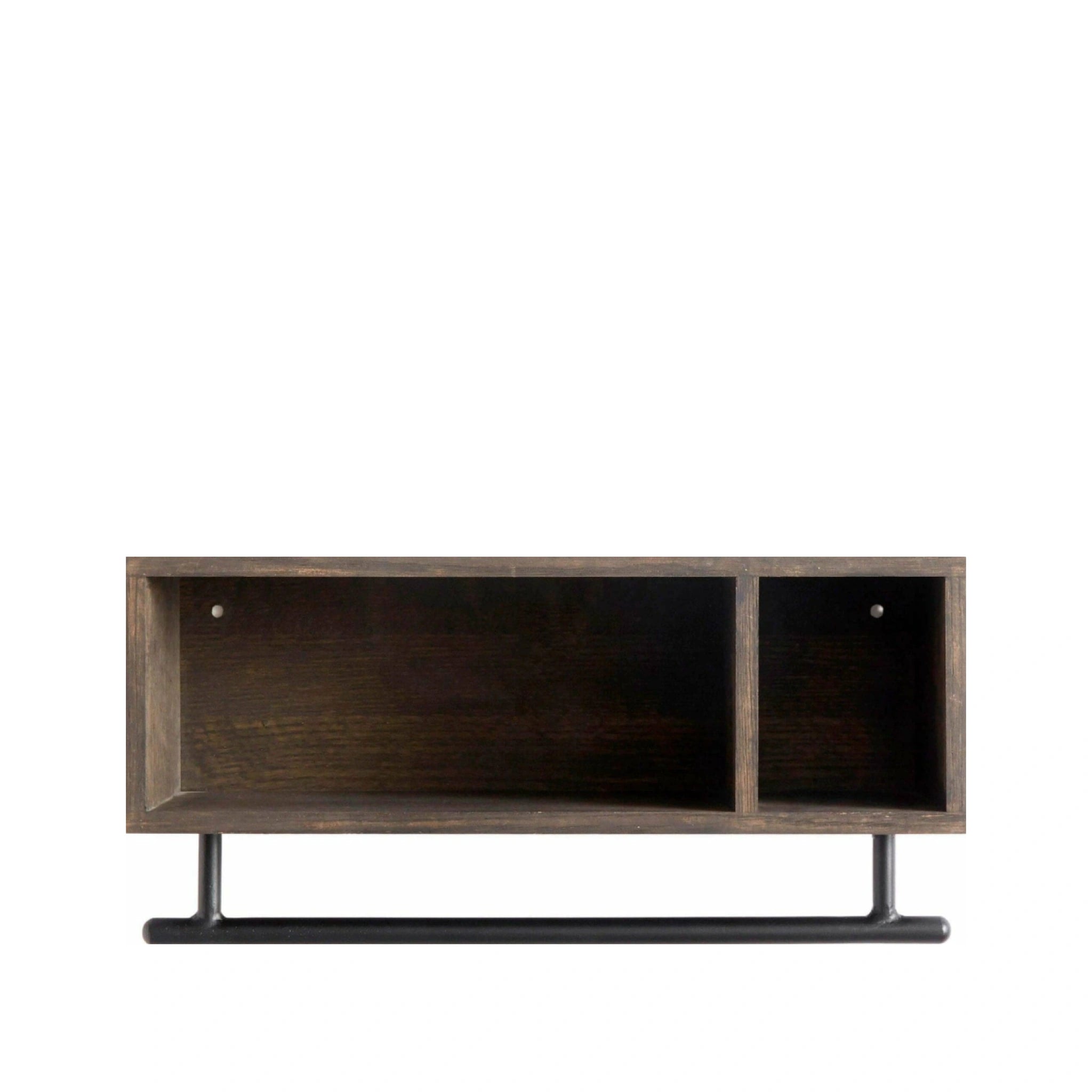 Muubs Chelsea Wall Shelf Dark Stained Oak, 45cm