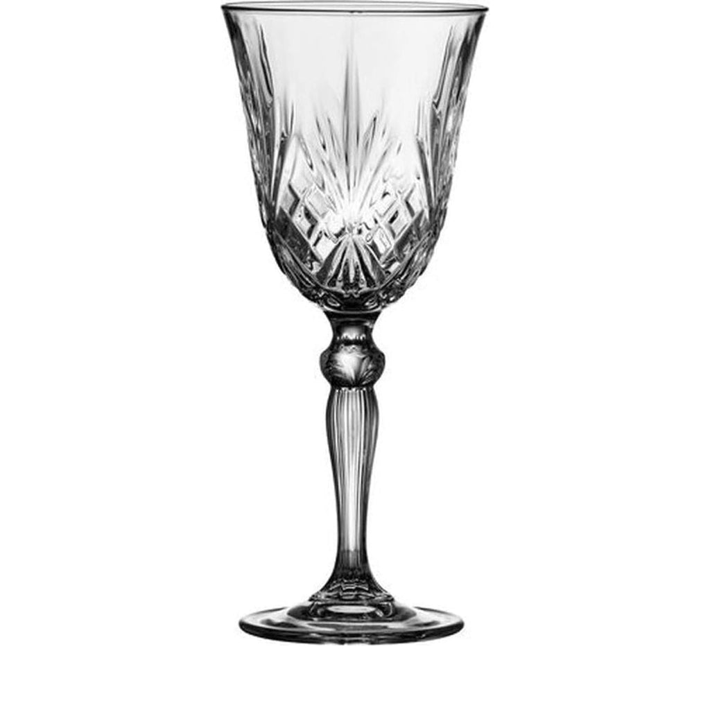 Lyngby Glas Melodia Krystal white wine glass 21 cl, 4 pcs.