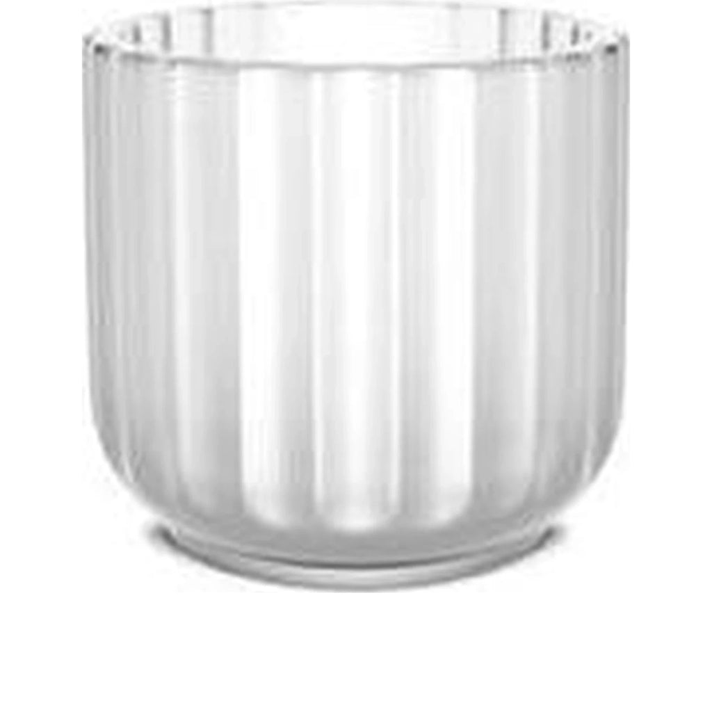 Lyngby Tealight Milky Glass, 6,5cm