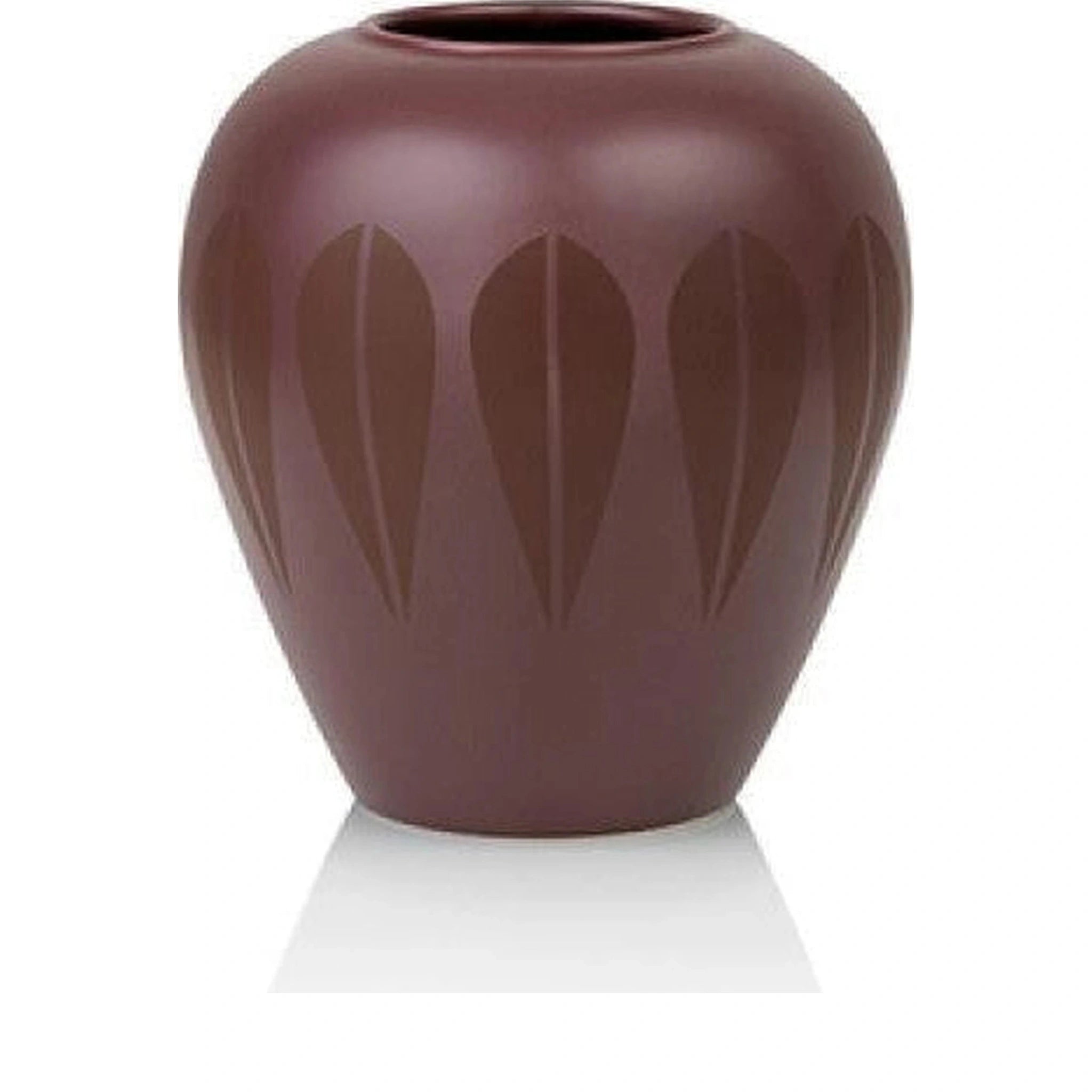 Lucie Kaas Arne Clausen Vase Dark Red, 11cm