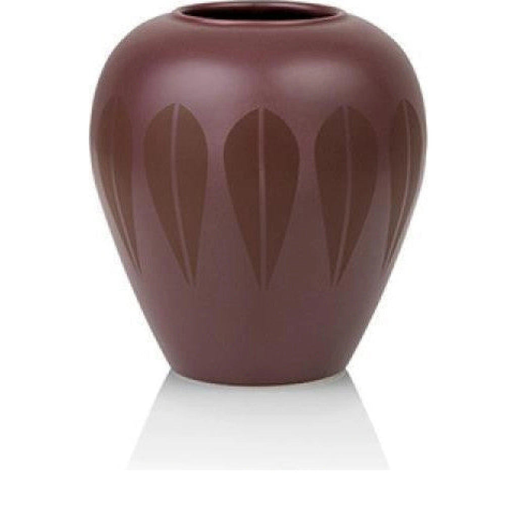 Lucie Kaas Arne Clausen Vase Dark Red, 11cm