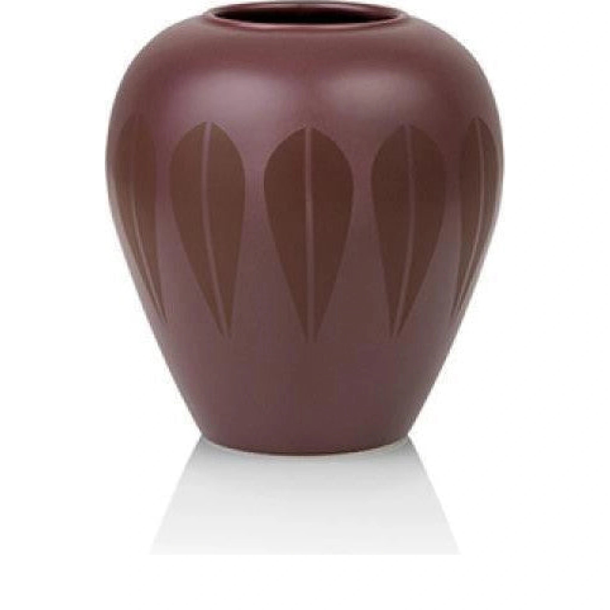 Lucie Kaas Arne Clausen Vase Dark Red, 11cm