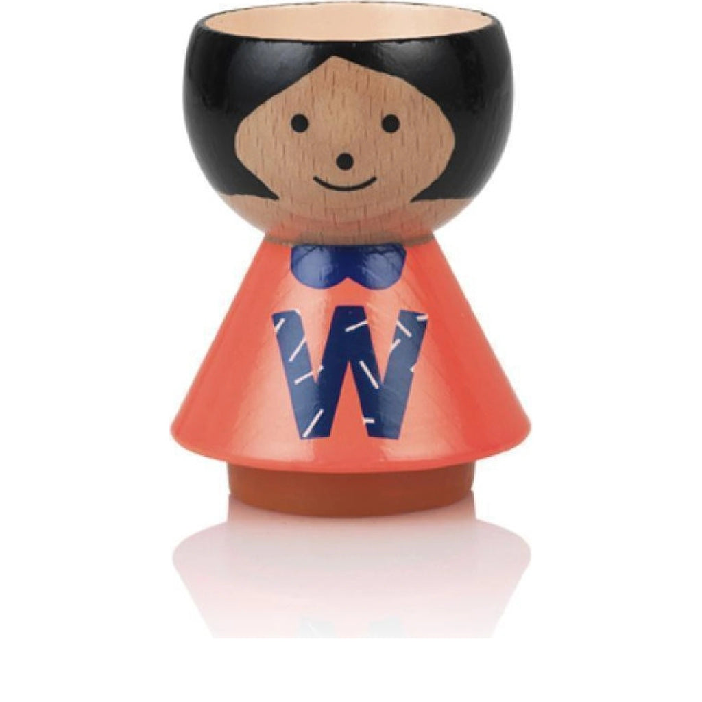Lucie Kaas Bordfolk A Z Egg Cup, Girl W