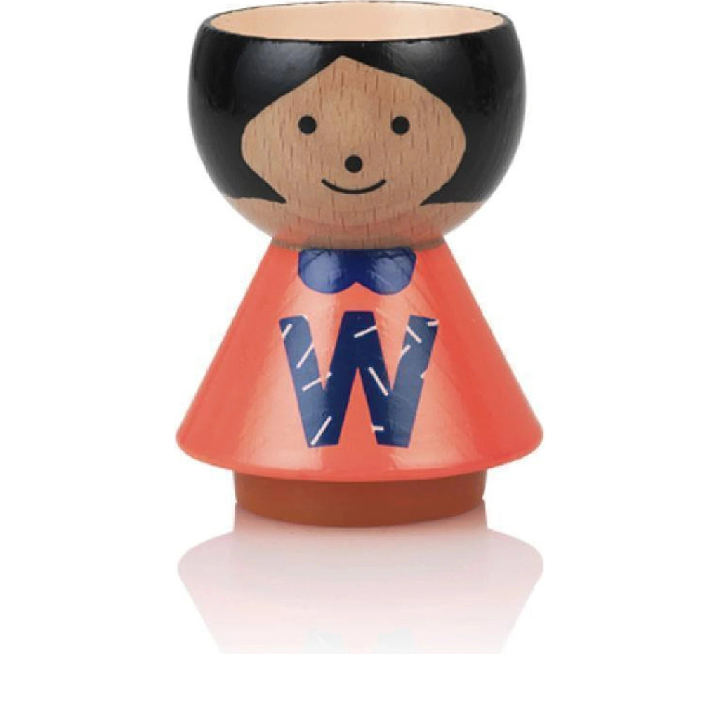 Lucie Kaas Bordfolk A Z Egg Cup, Girl W