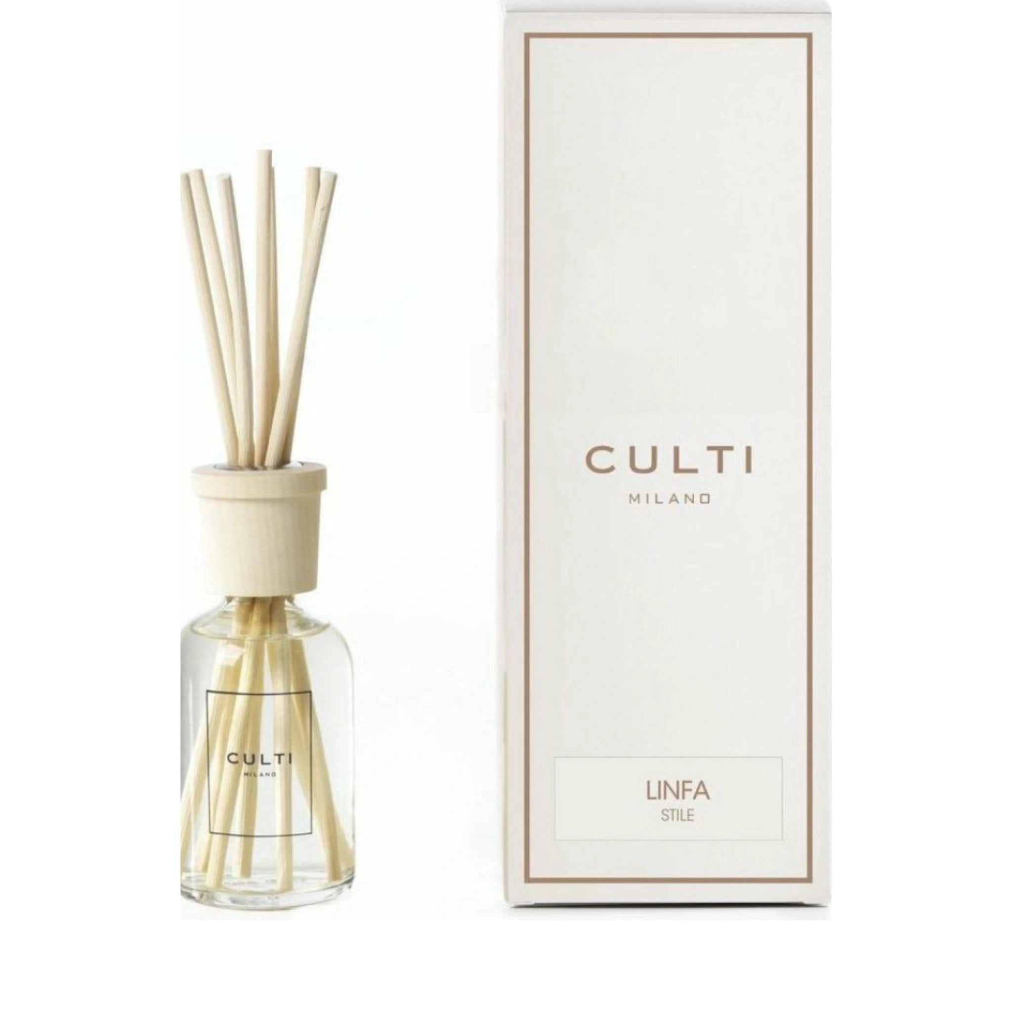 Culti Milano Stile Classic Fragrance Diffuser Linfa, 100 ml