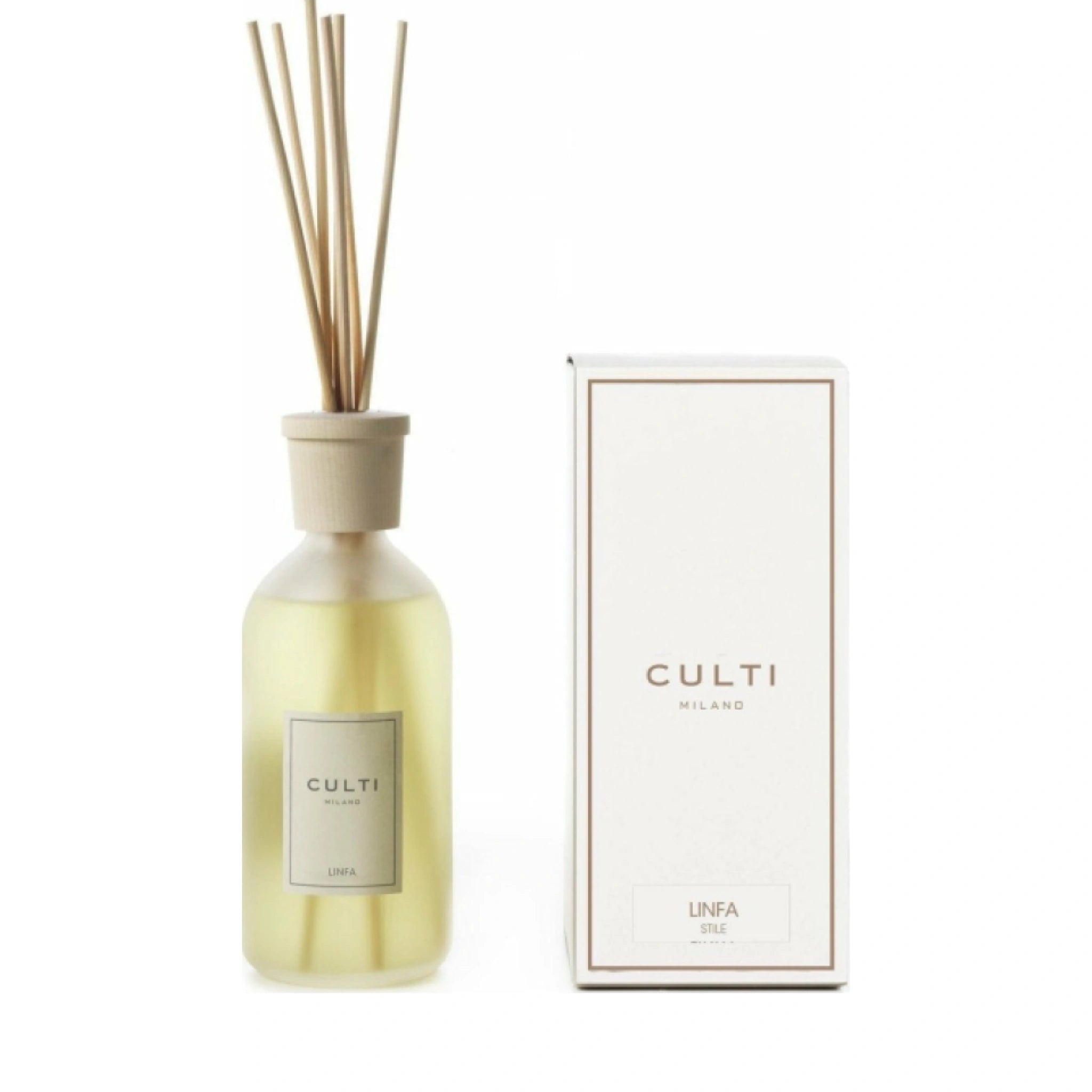 Culti Milano Stile Classic Fragrance Diffuser Linfa, 500 ml