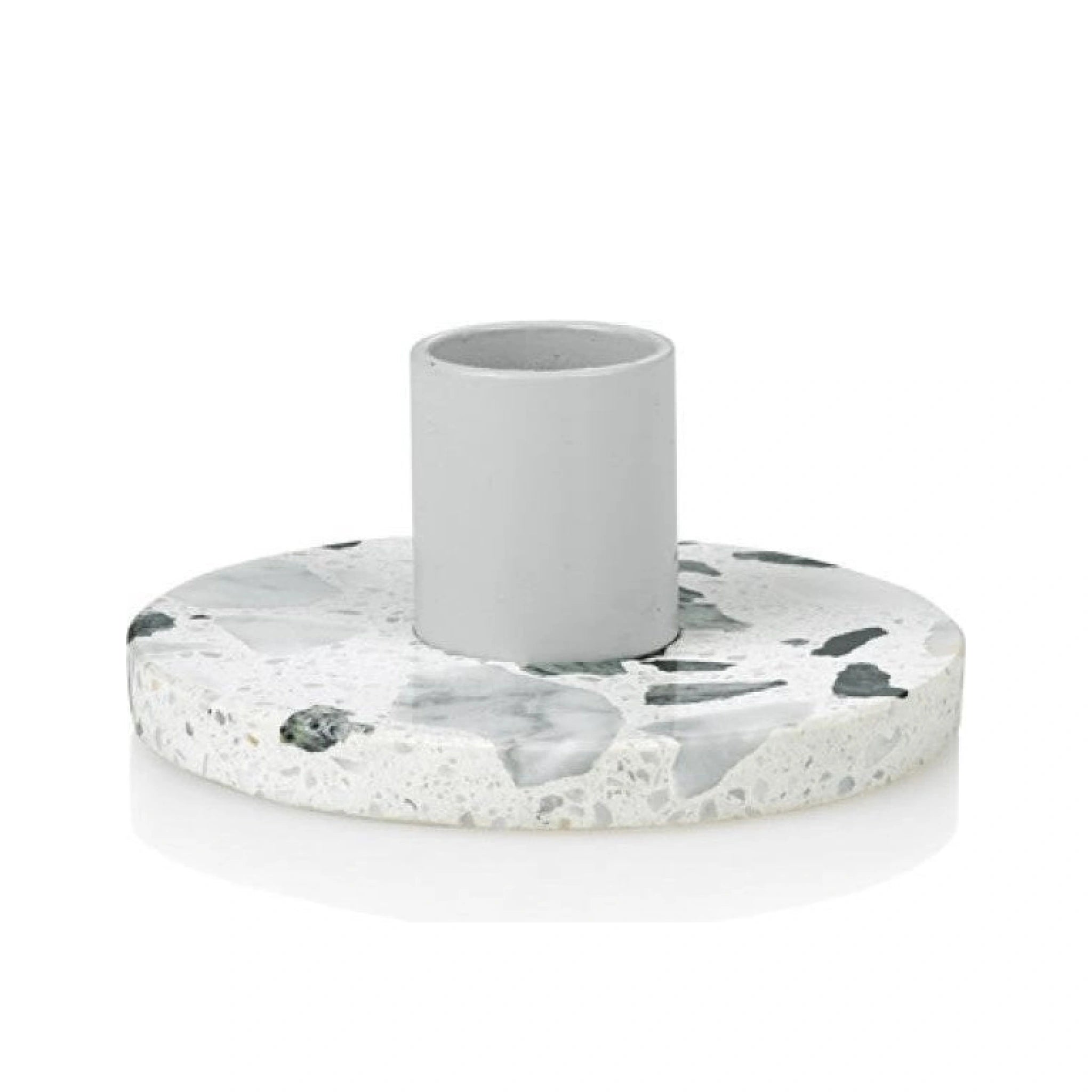Lucie Kaas Erat Candlestick White, 8,5cm